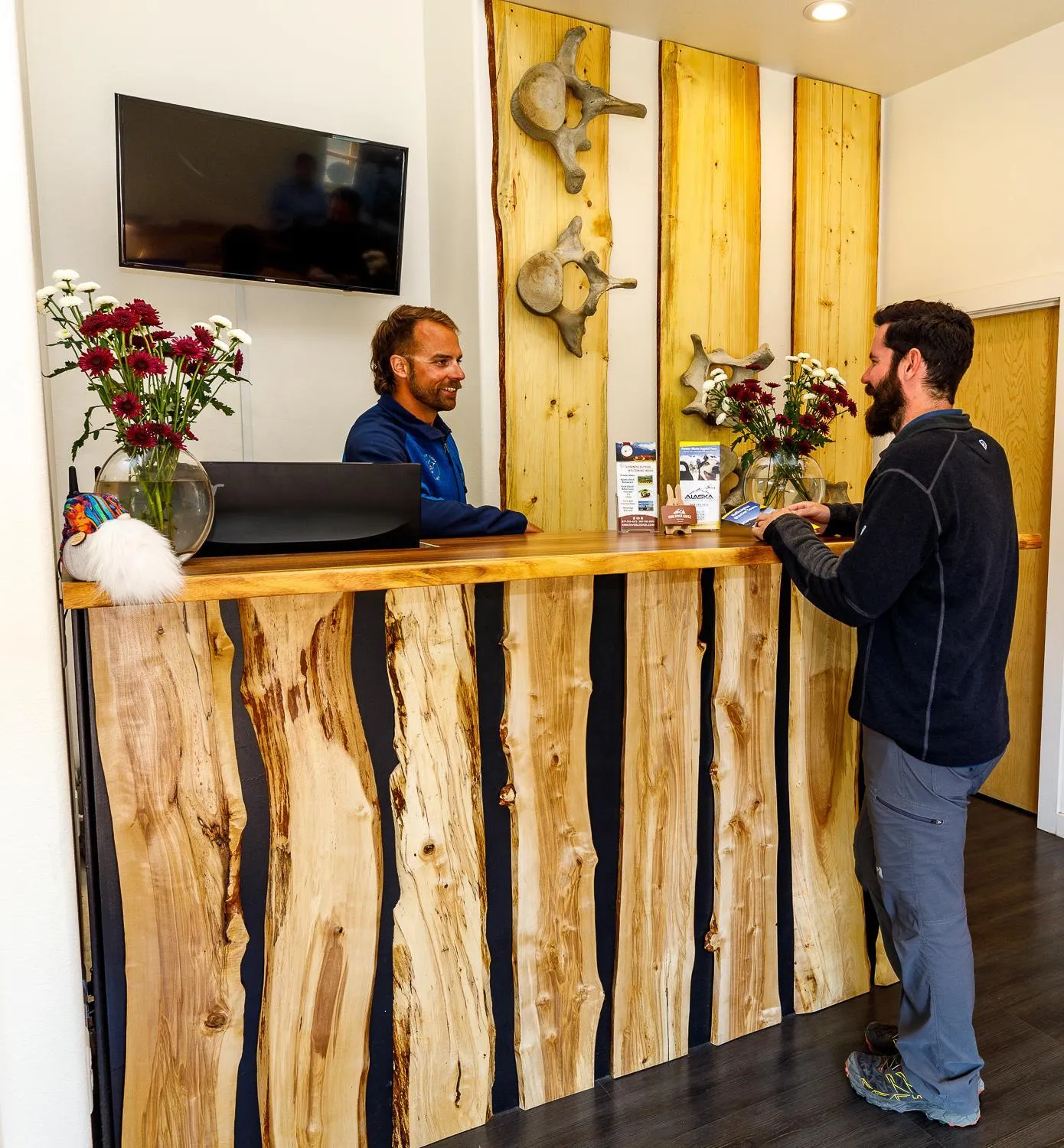 Property building in Alaska Glacier Lodge