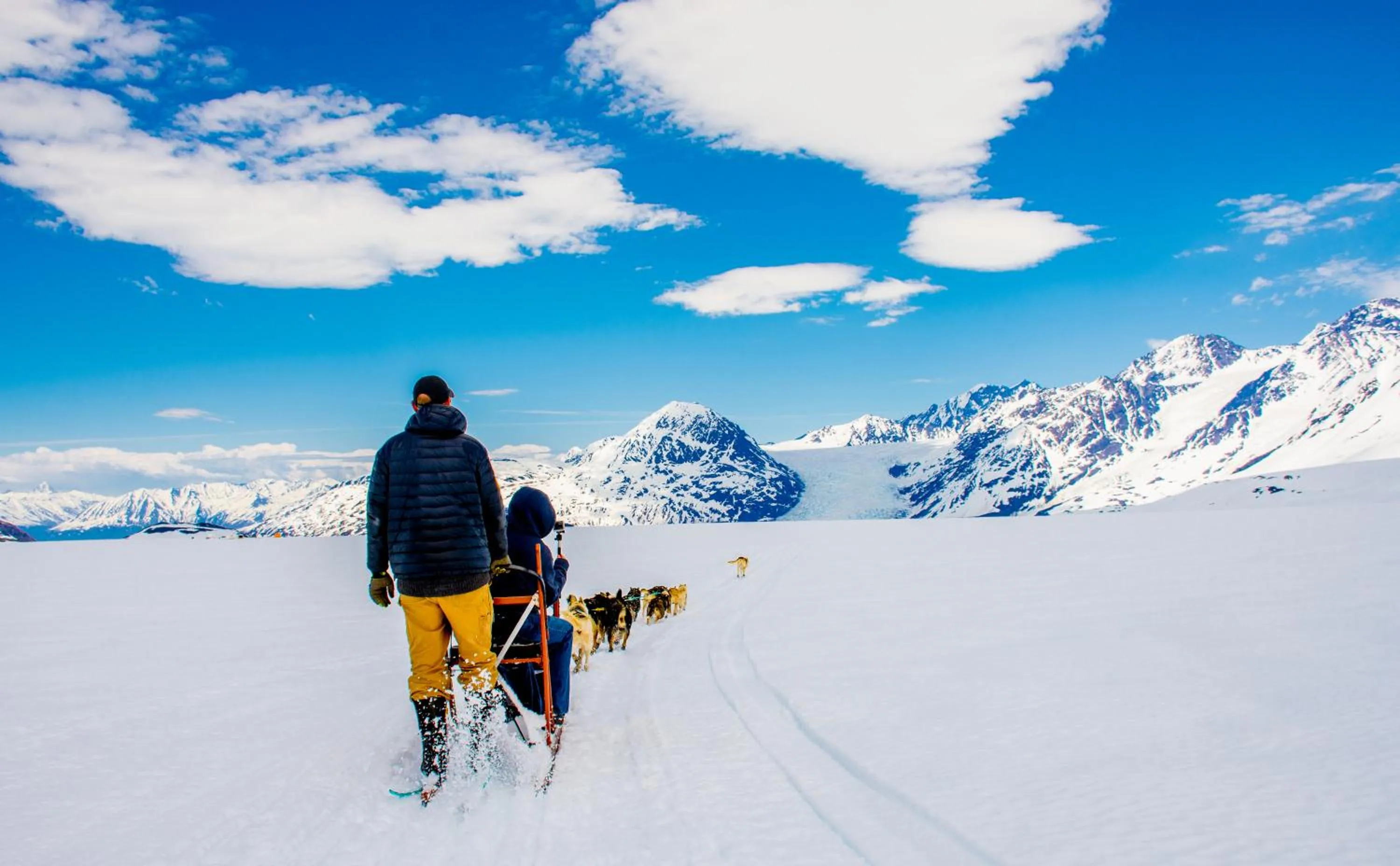 Natural landscape in Alaska Glacier Lodge