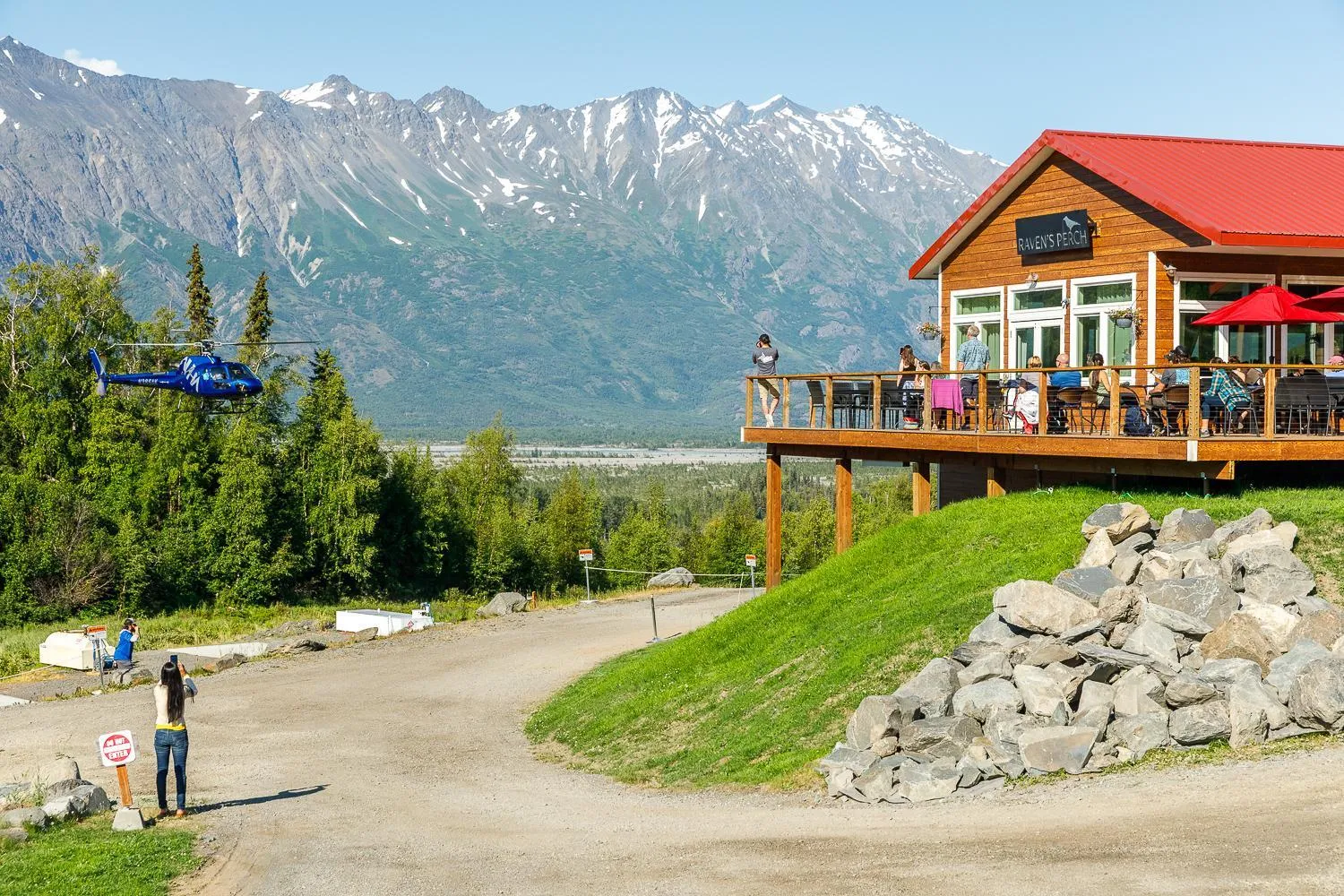 Property building in Alaska Glacier Lodge