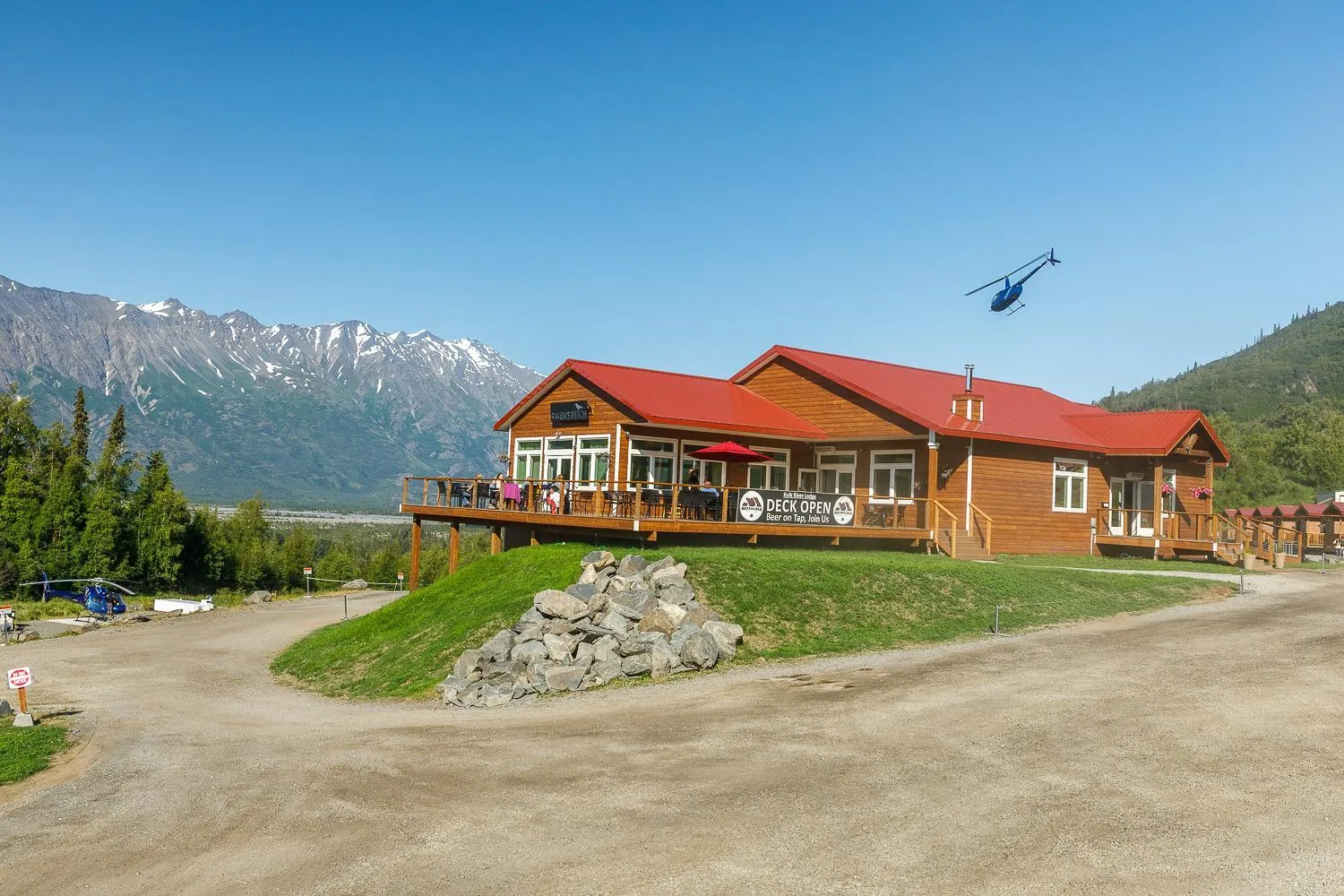 Property building in Alaska Glacier Lodge