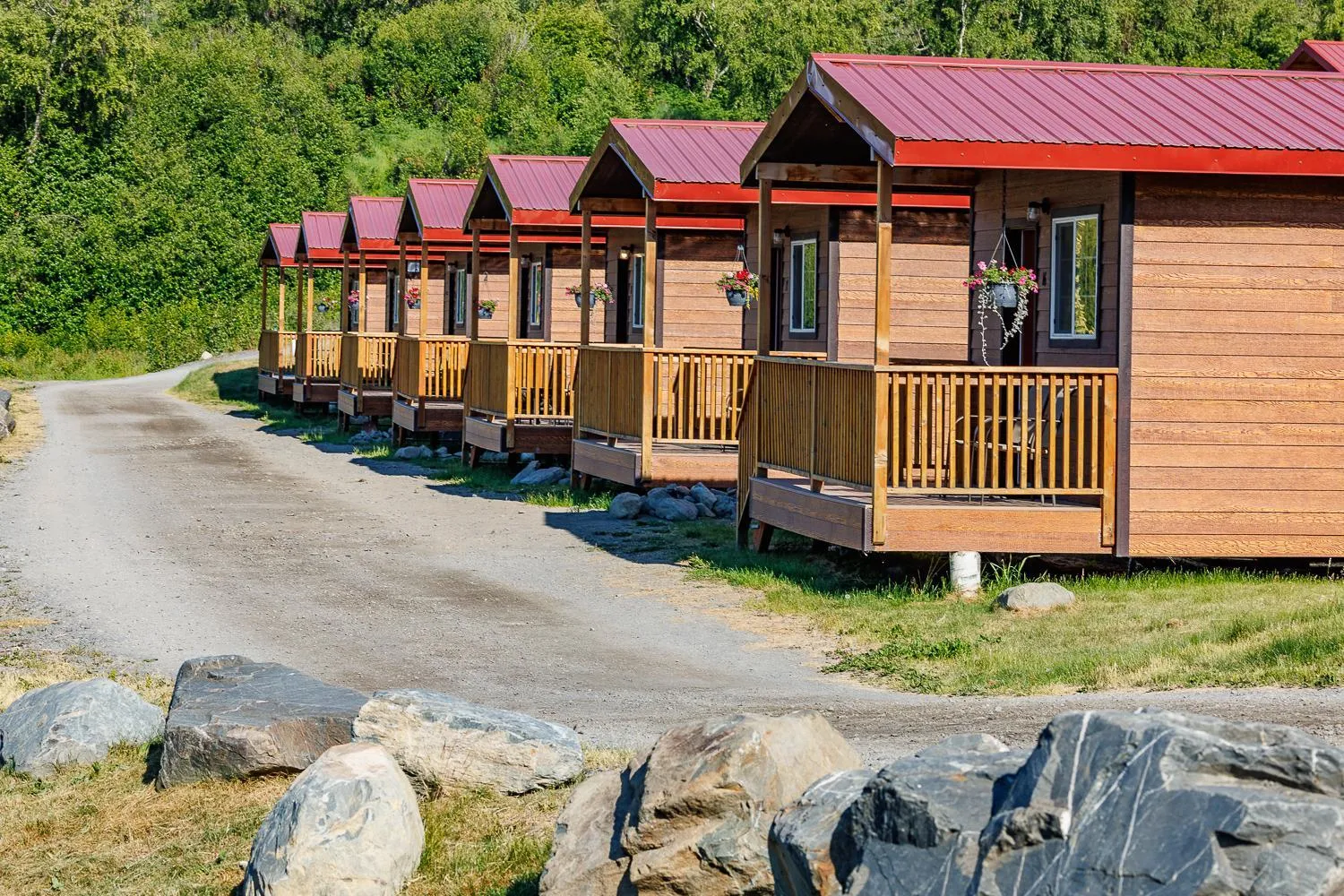 Property building in Alaska Glacier Lodge