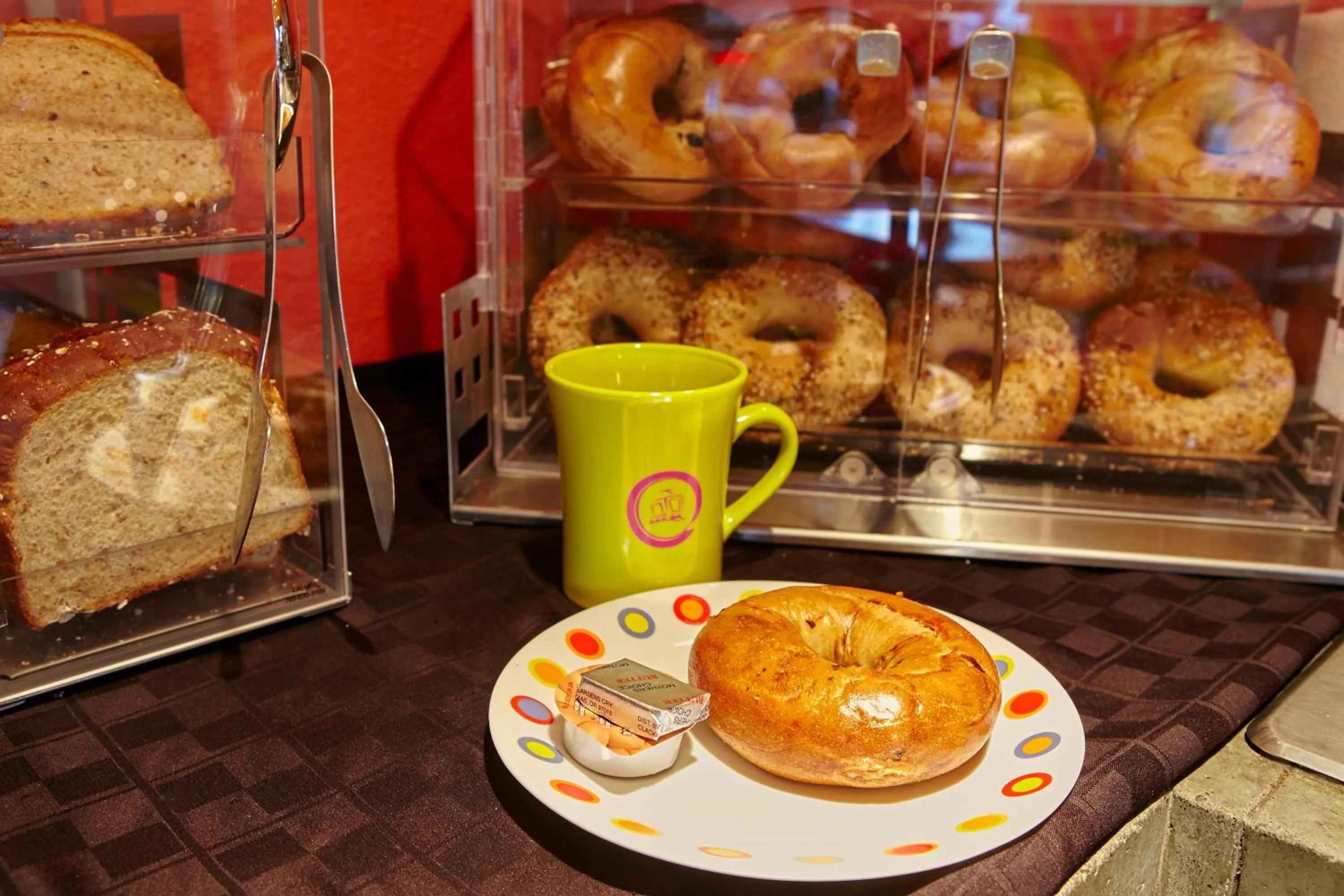 Continental breakfast in Inn at Northrup Station