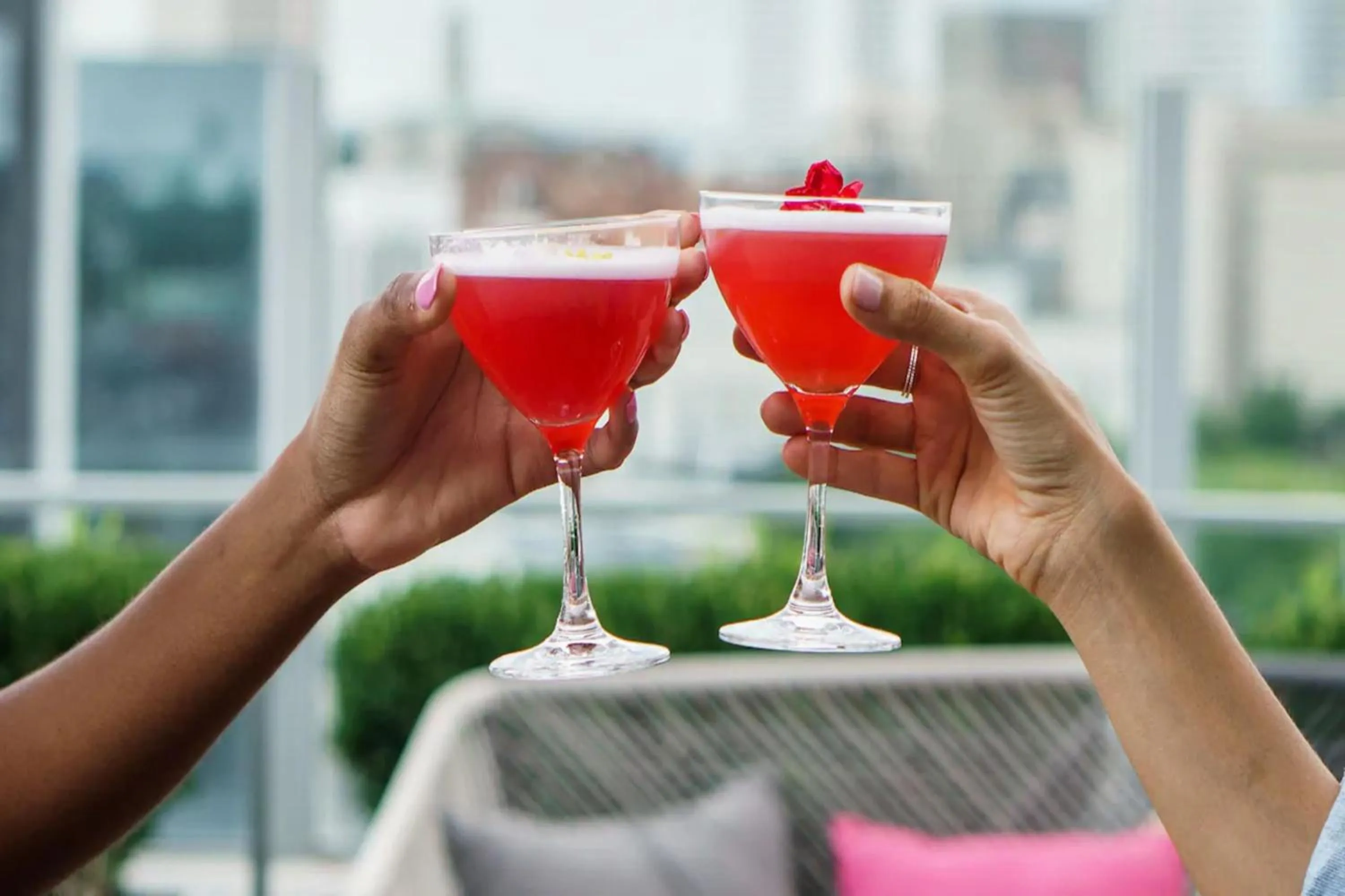 Drinks in Ace Hotel New Orleans