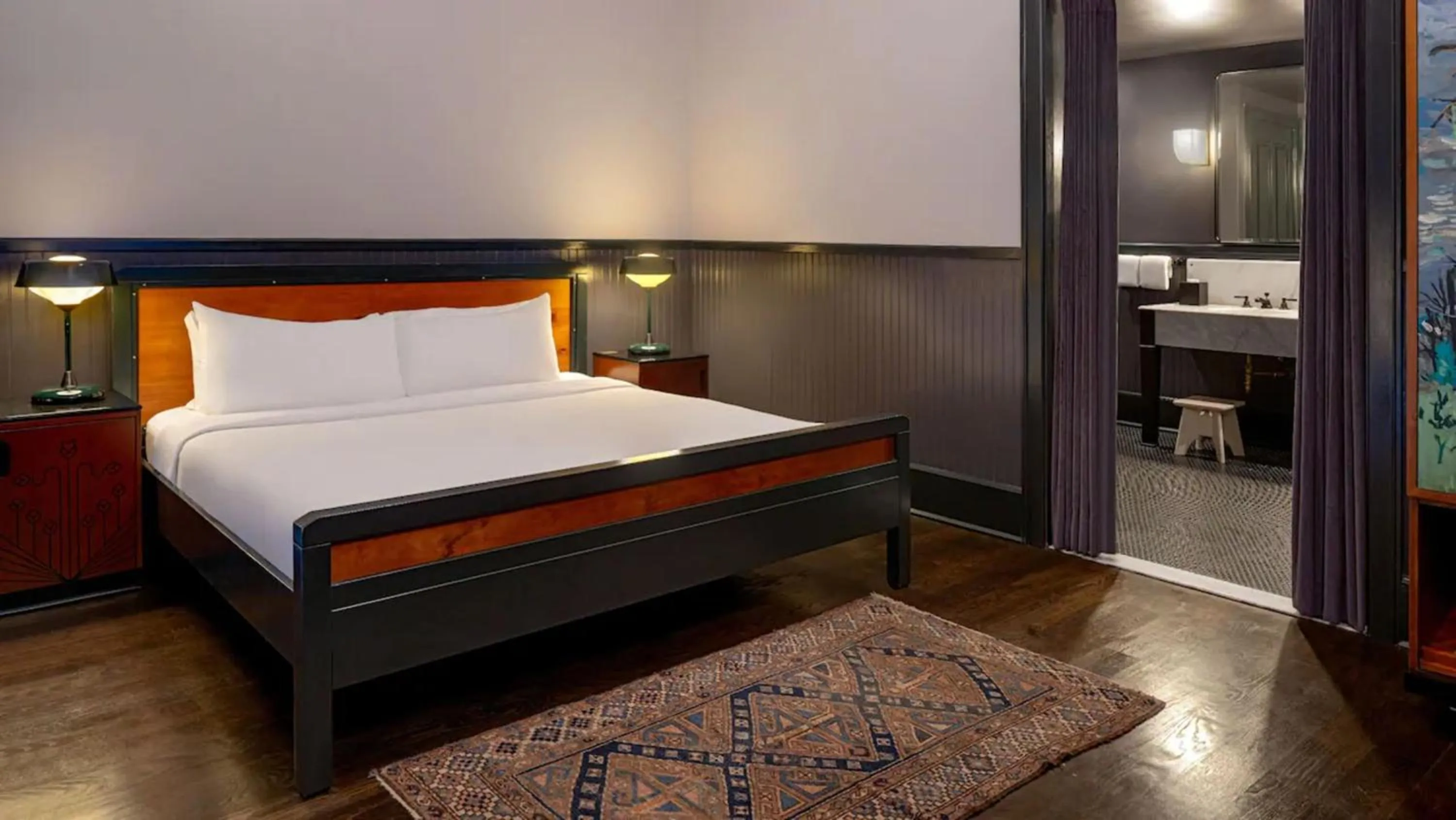 Bed in The Barnett, part of JdV by Hyatt