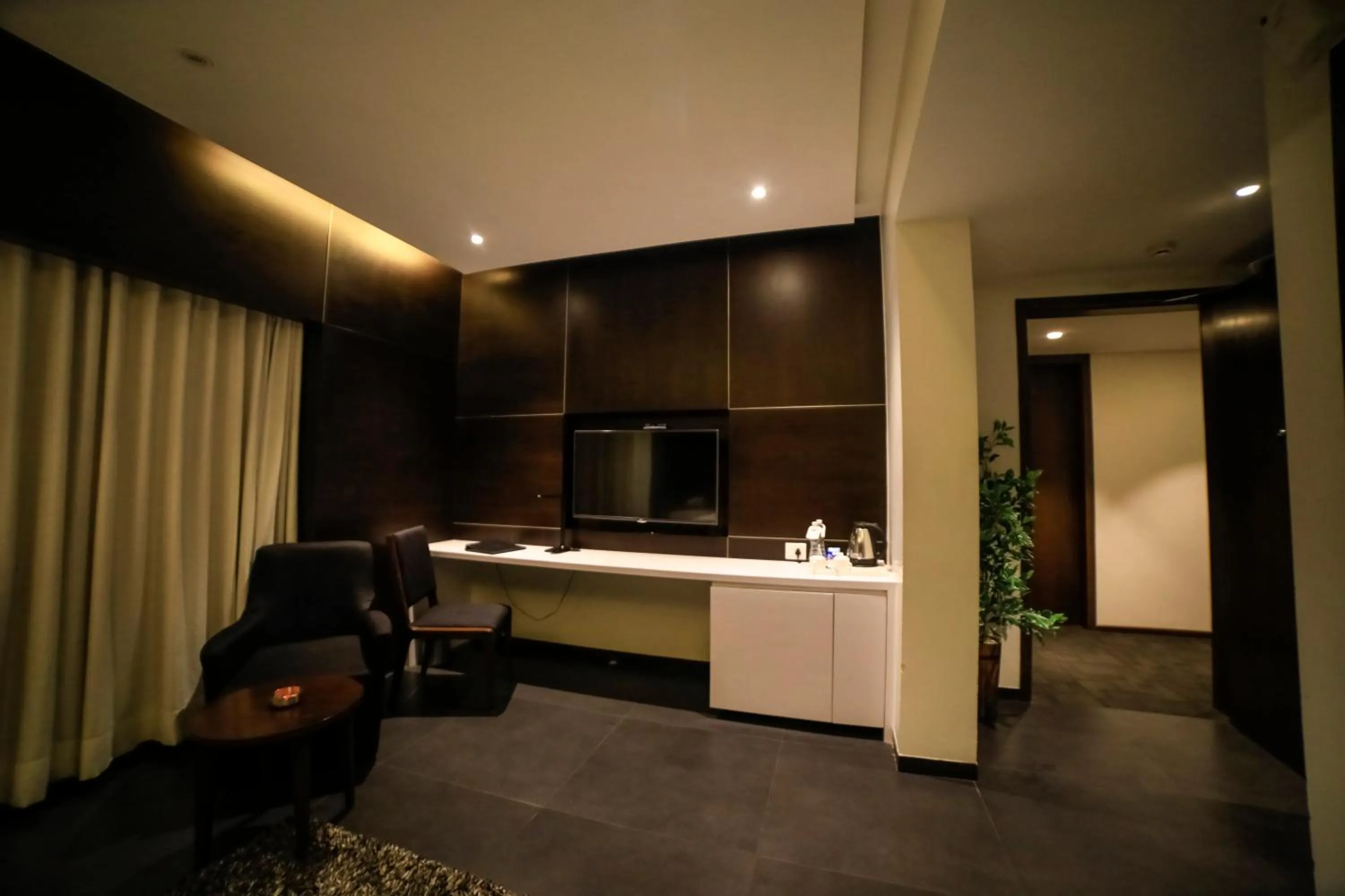 TV and multimedia in Hotel German Palace Near to Airport