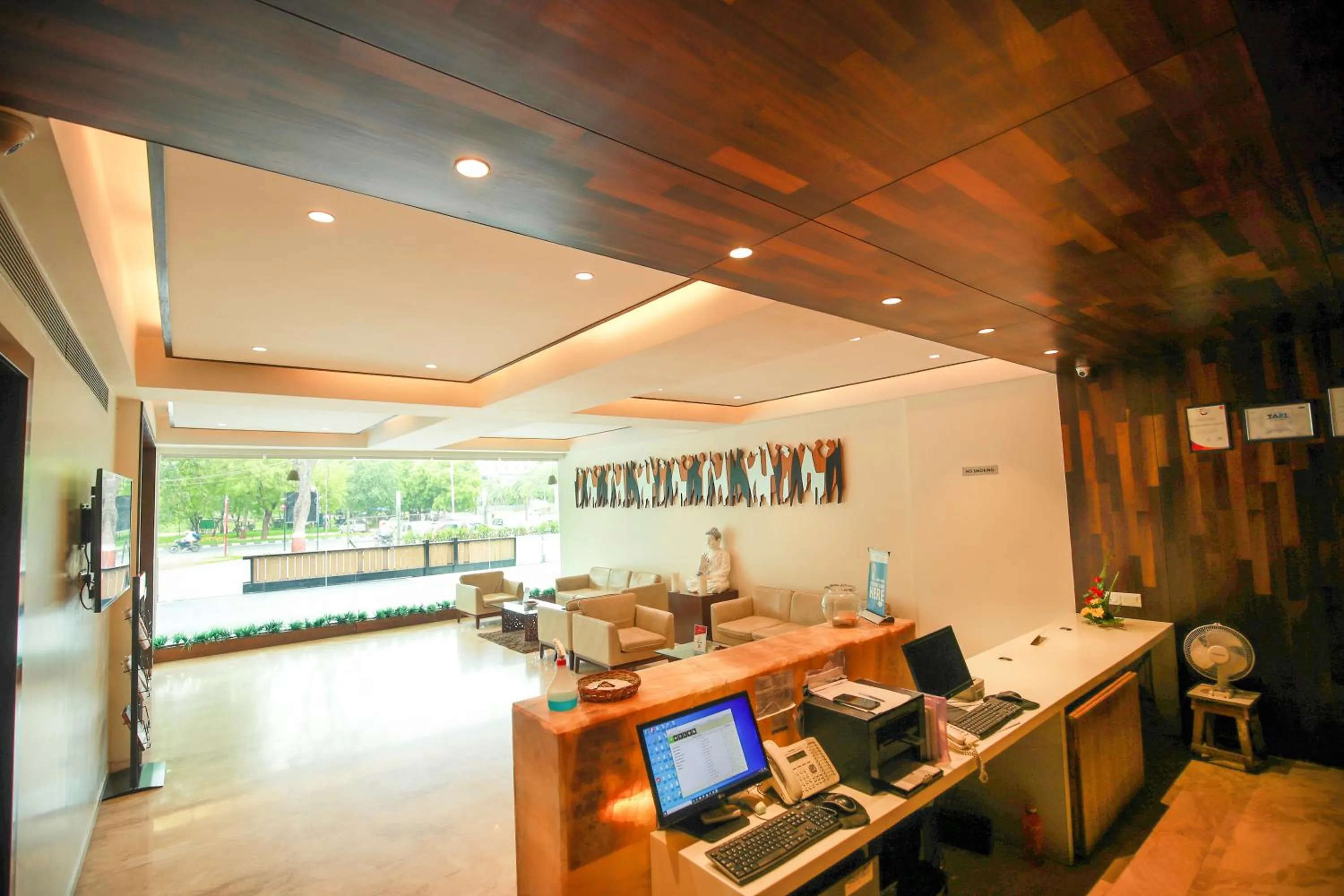 Facade/entrance in Hotel German Palace Near to Airport