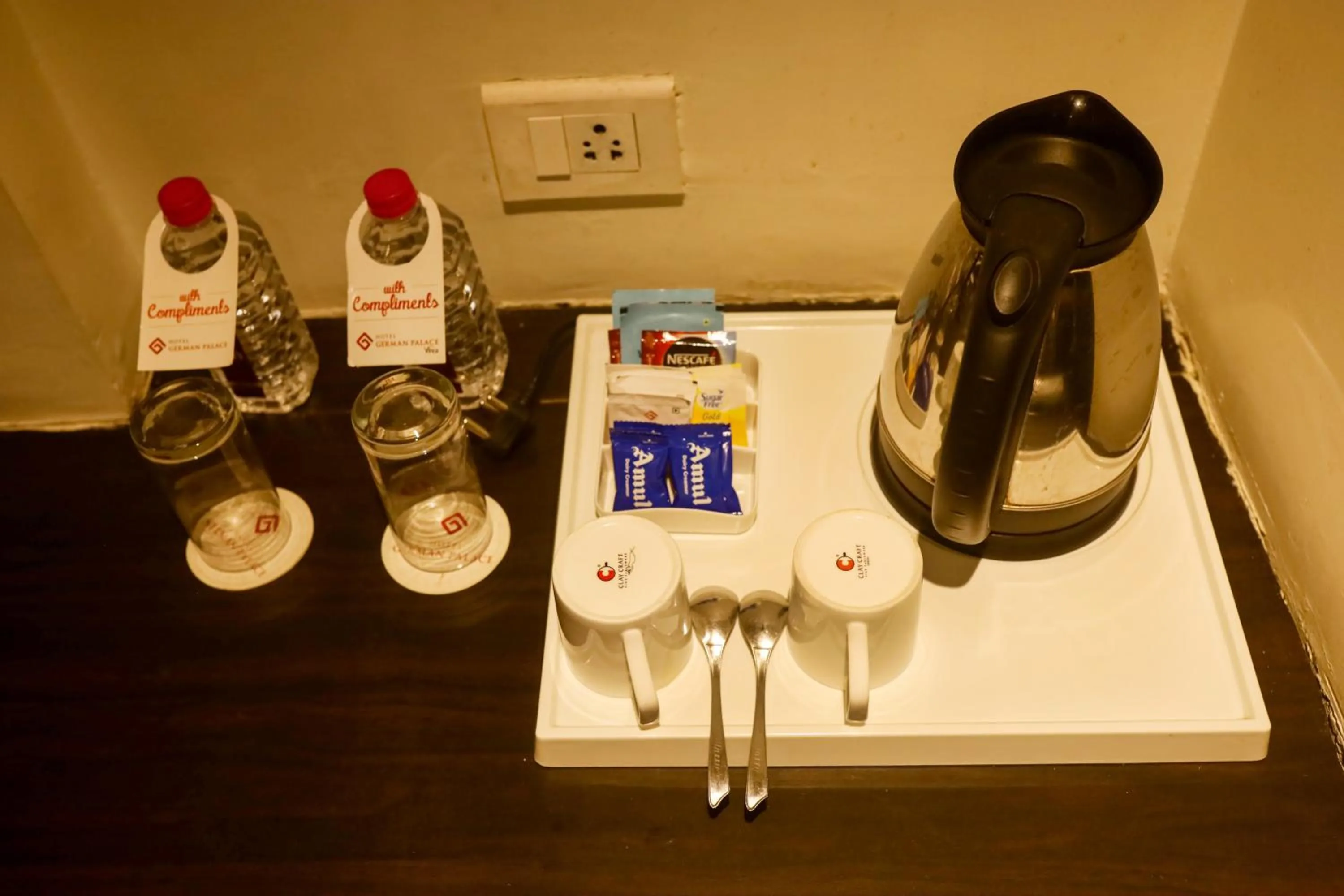 Coffee/tea facilities in Hotel German Palace Near to Airport