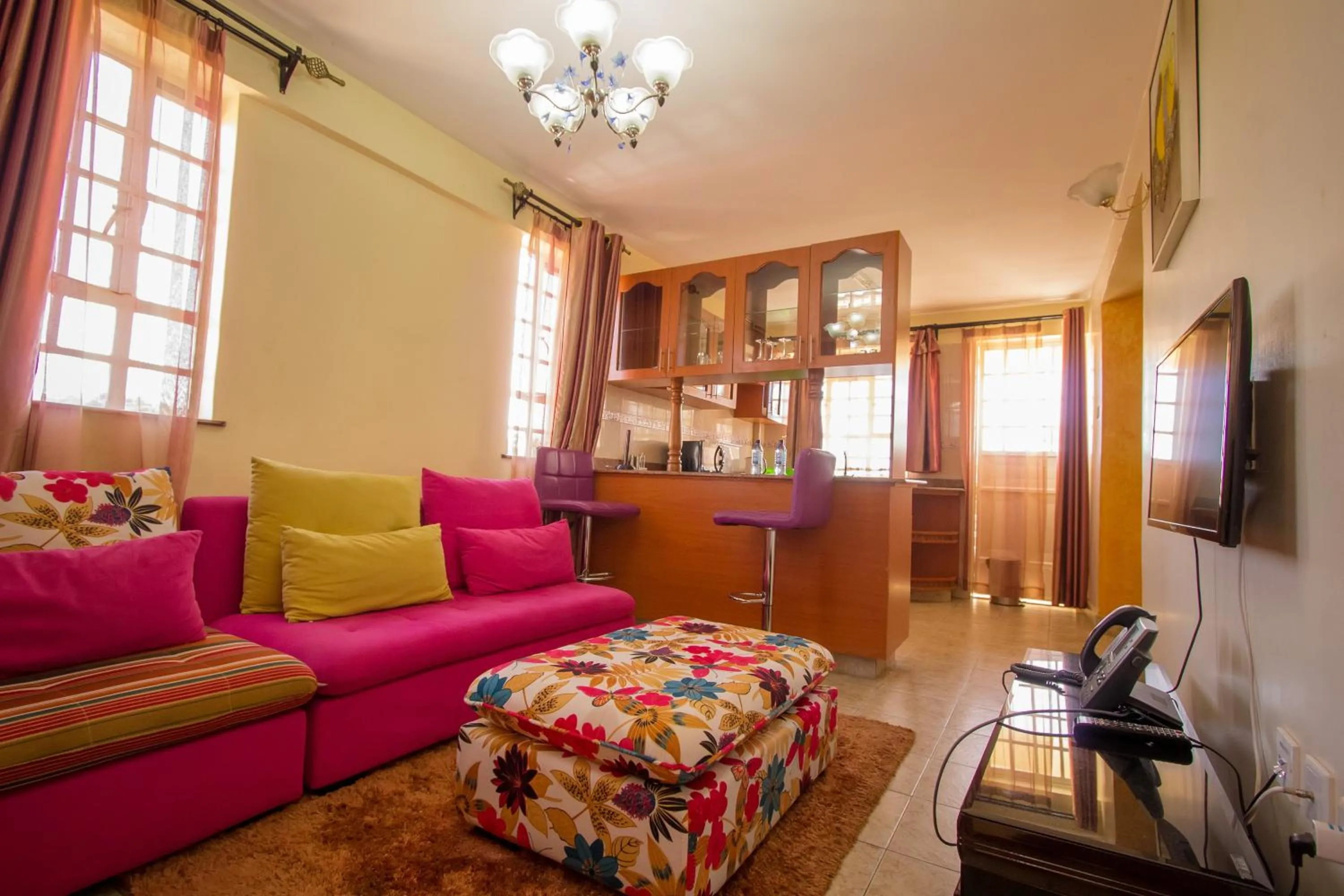 Seating area in Ikonia Resort and Hotel