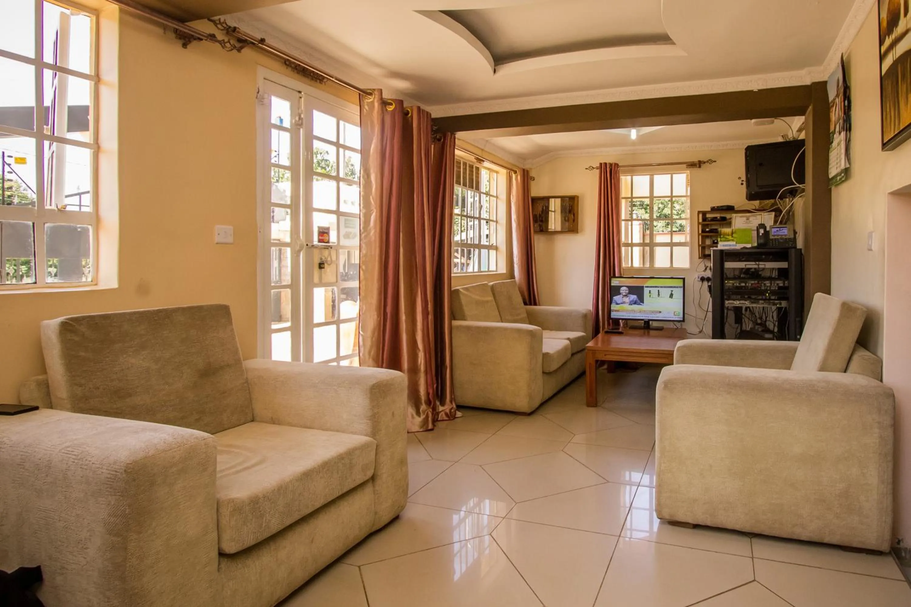 Seating area in Ikonia Resort and Hotel