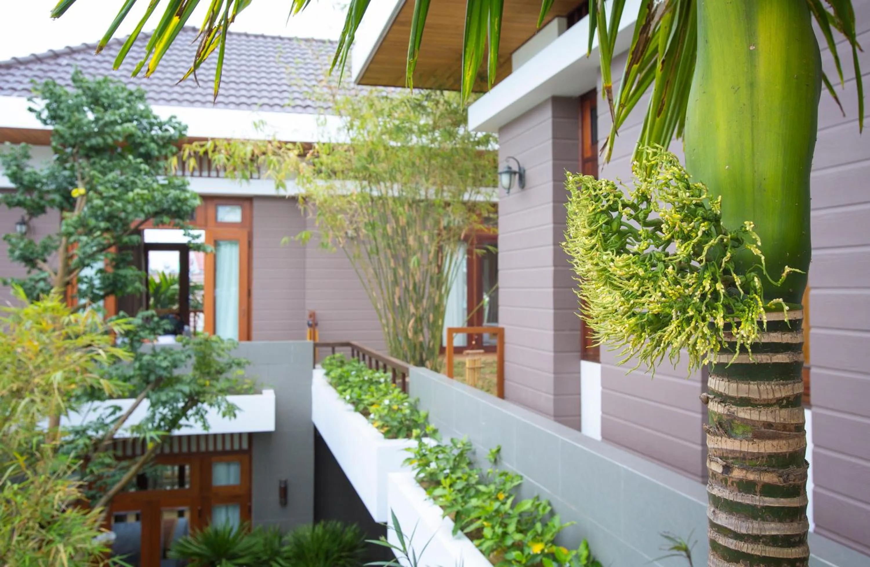 Garden view in Hanging Garden Hoi An