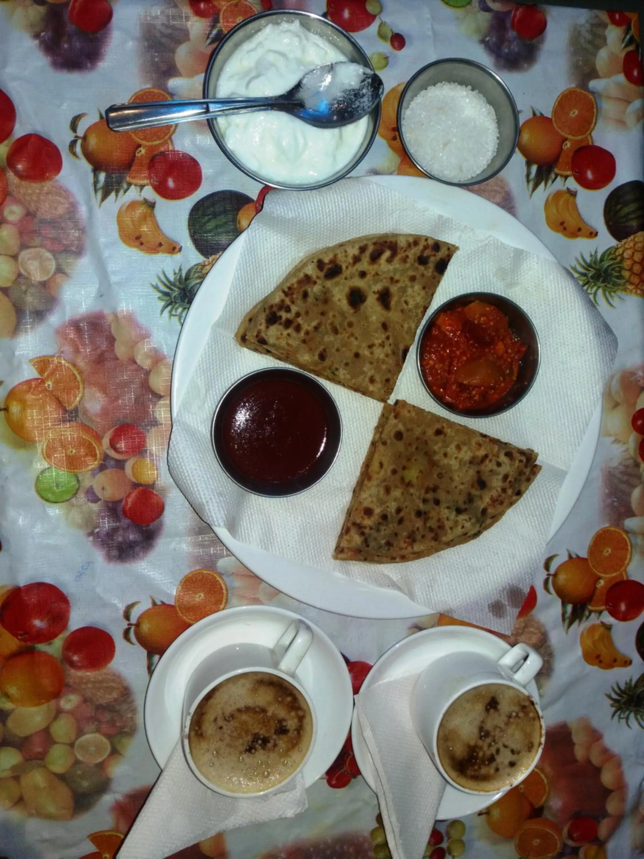 Food and drinks in Hotel Station View Opposite New Delhi Railway