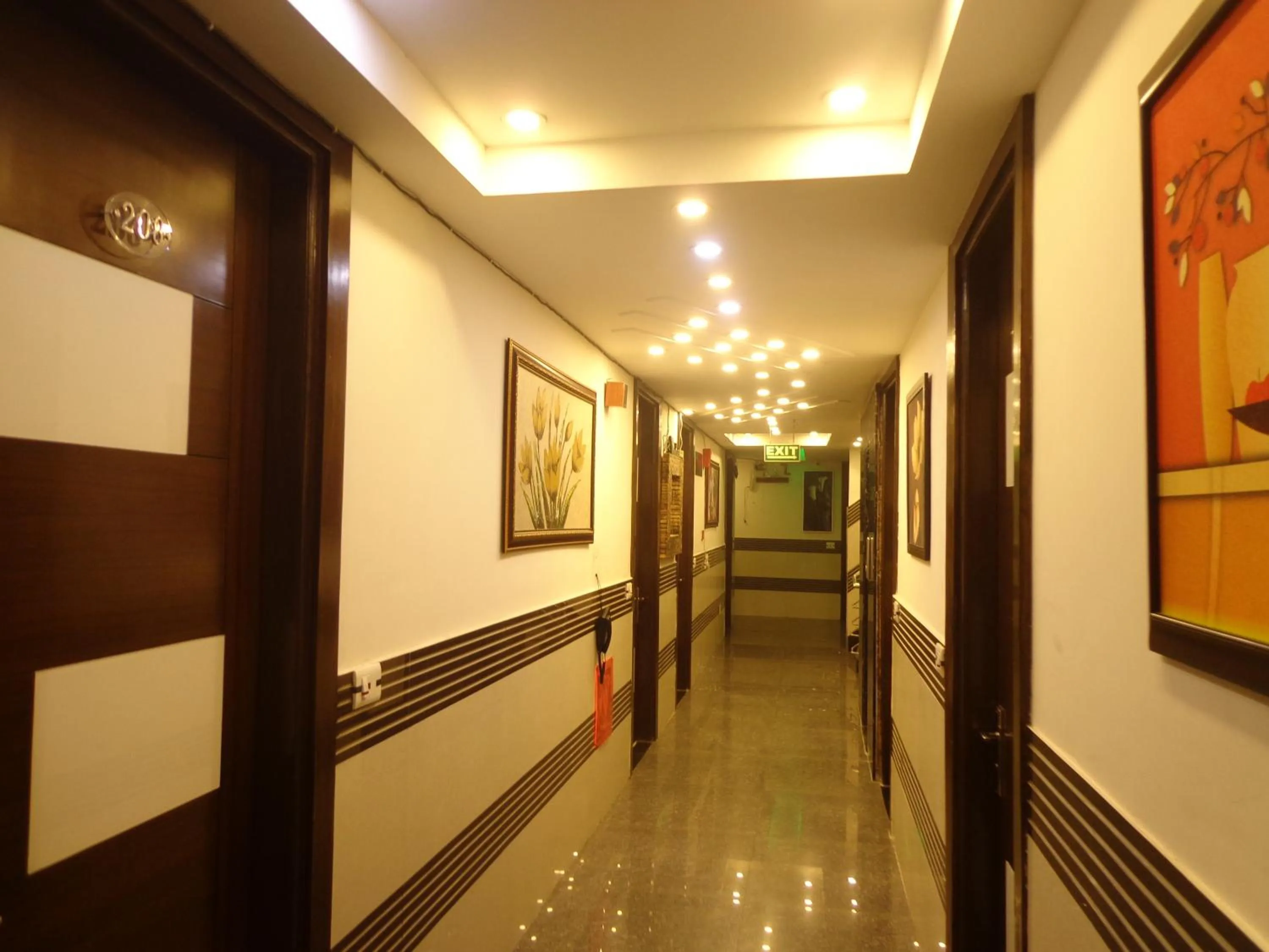Lobby or reception in Hotel Station View Opposite New Delhi Railway