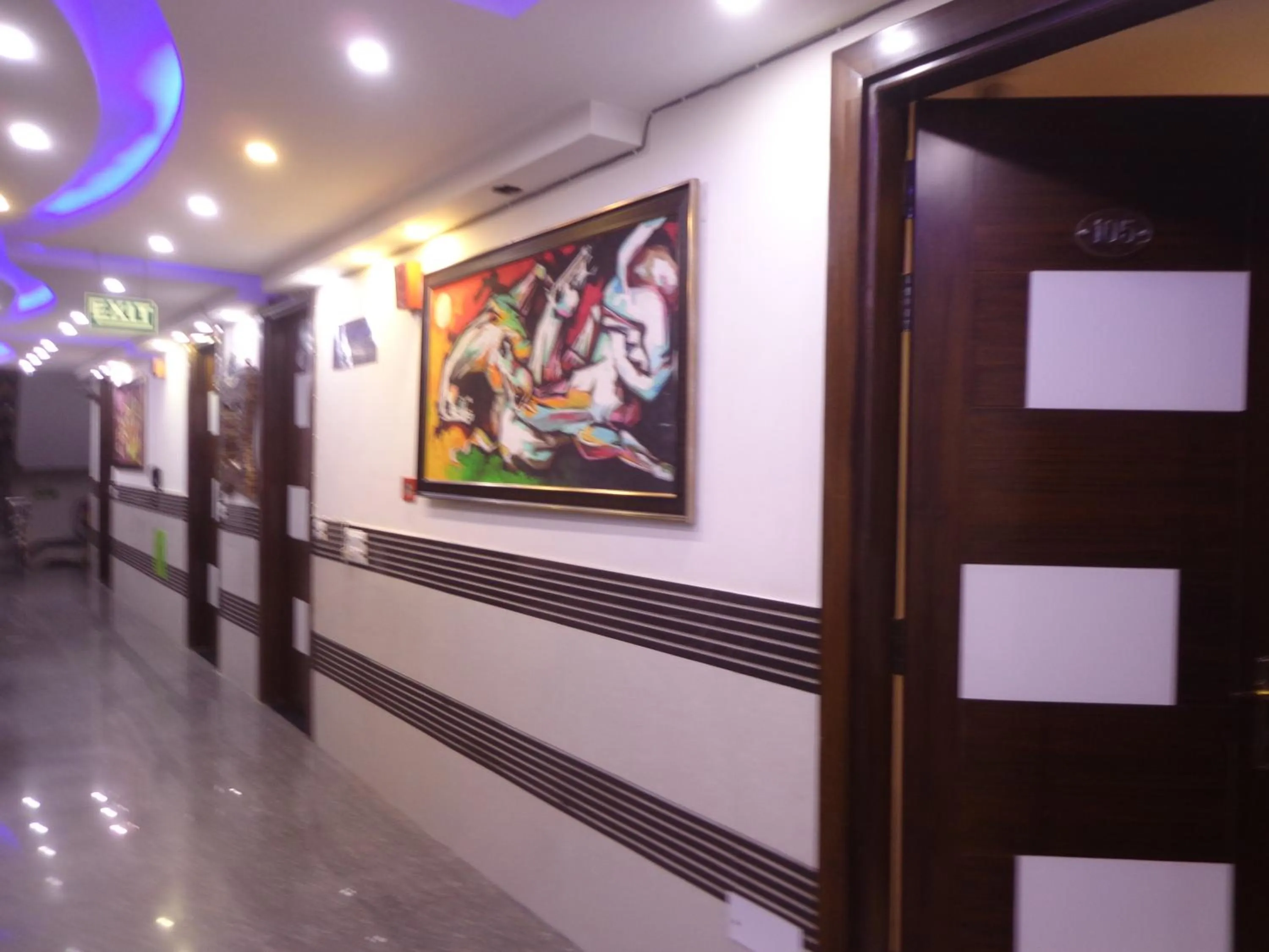 Lobby or reception in Hotel Station View Opposite New Delhi Railway