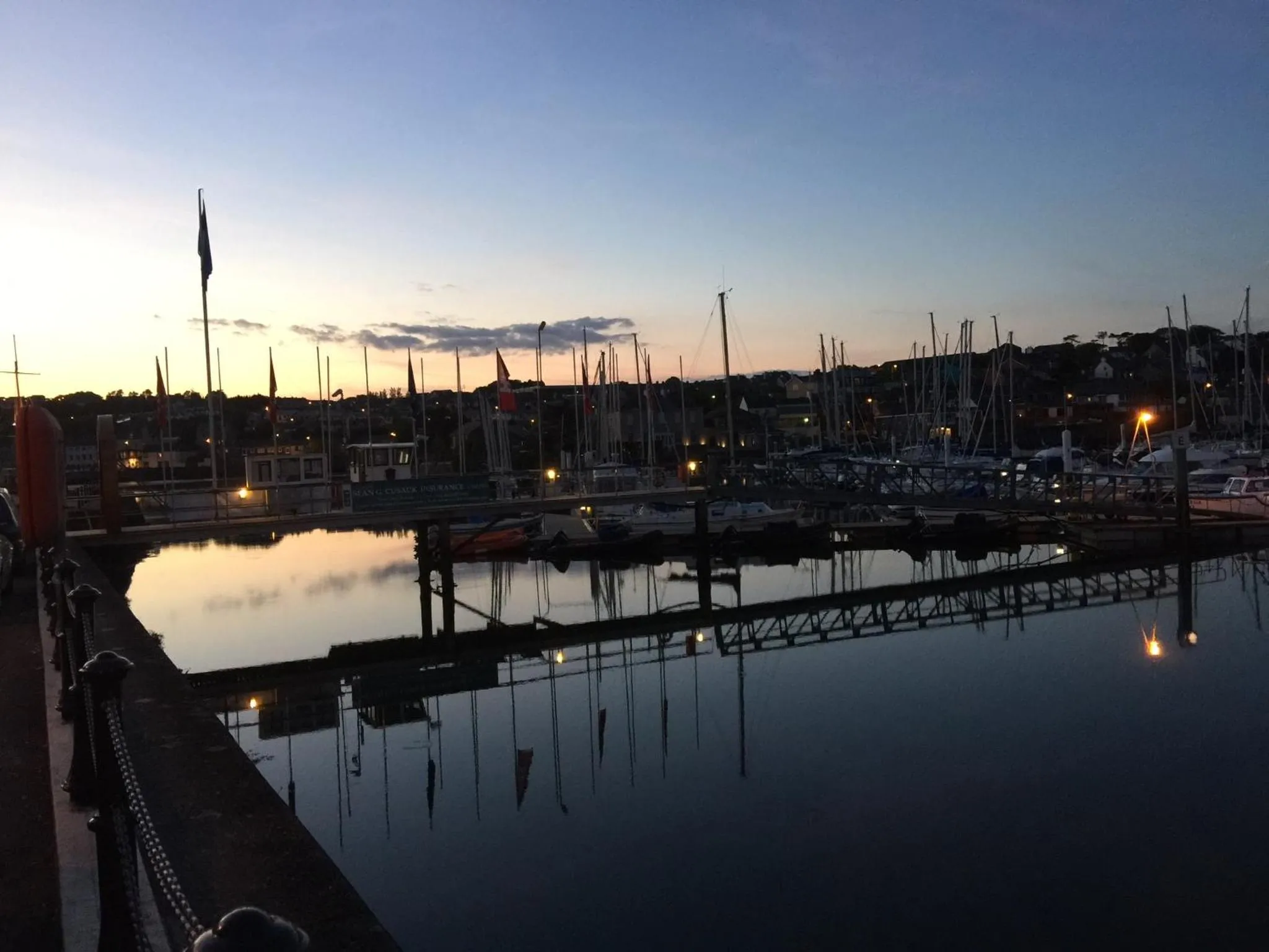 Natural landscape in Long Quay House