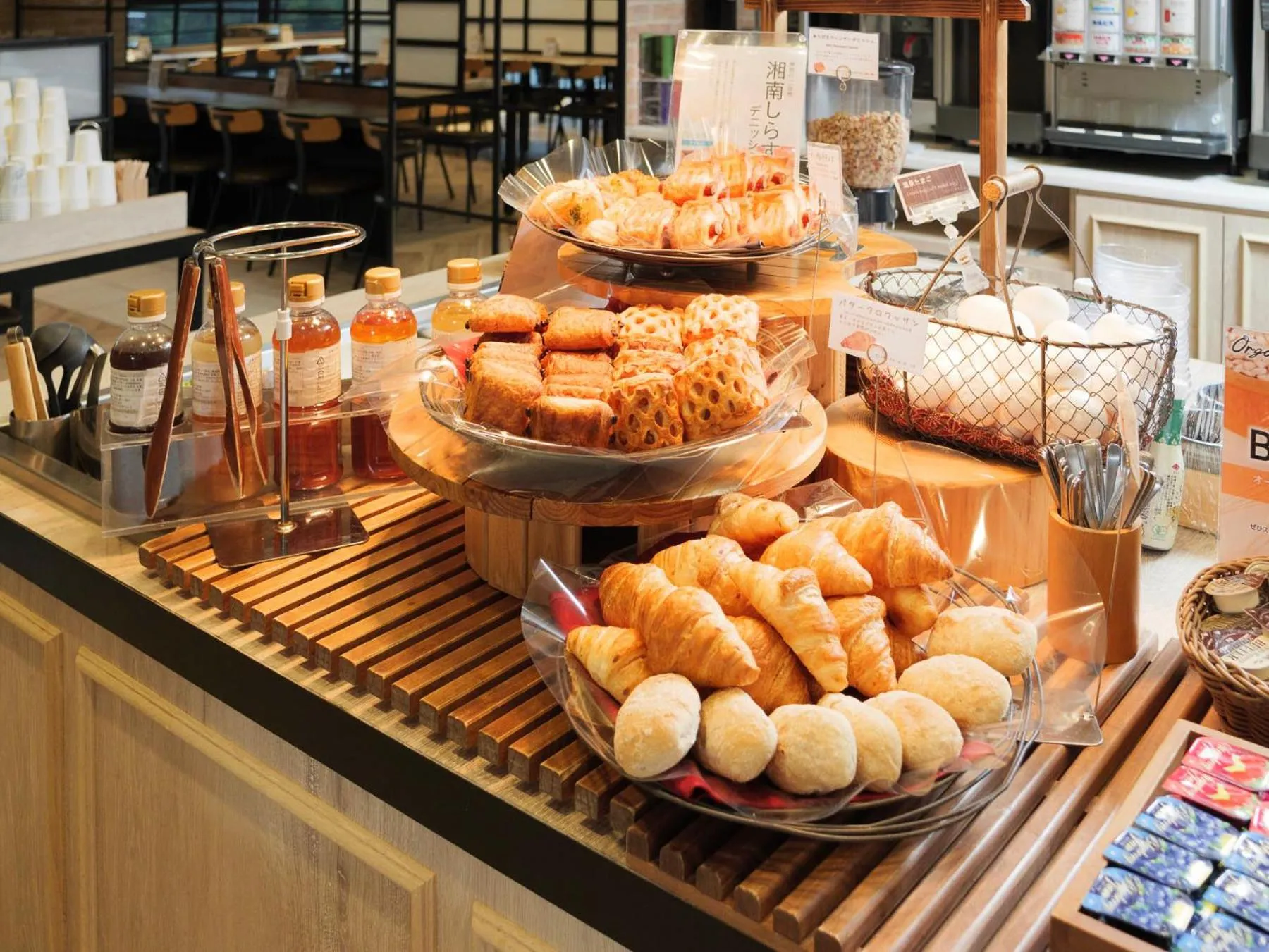 Breakfast in Super Hotel Yokohama Kannai