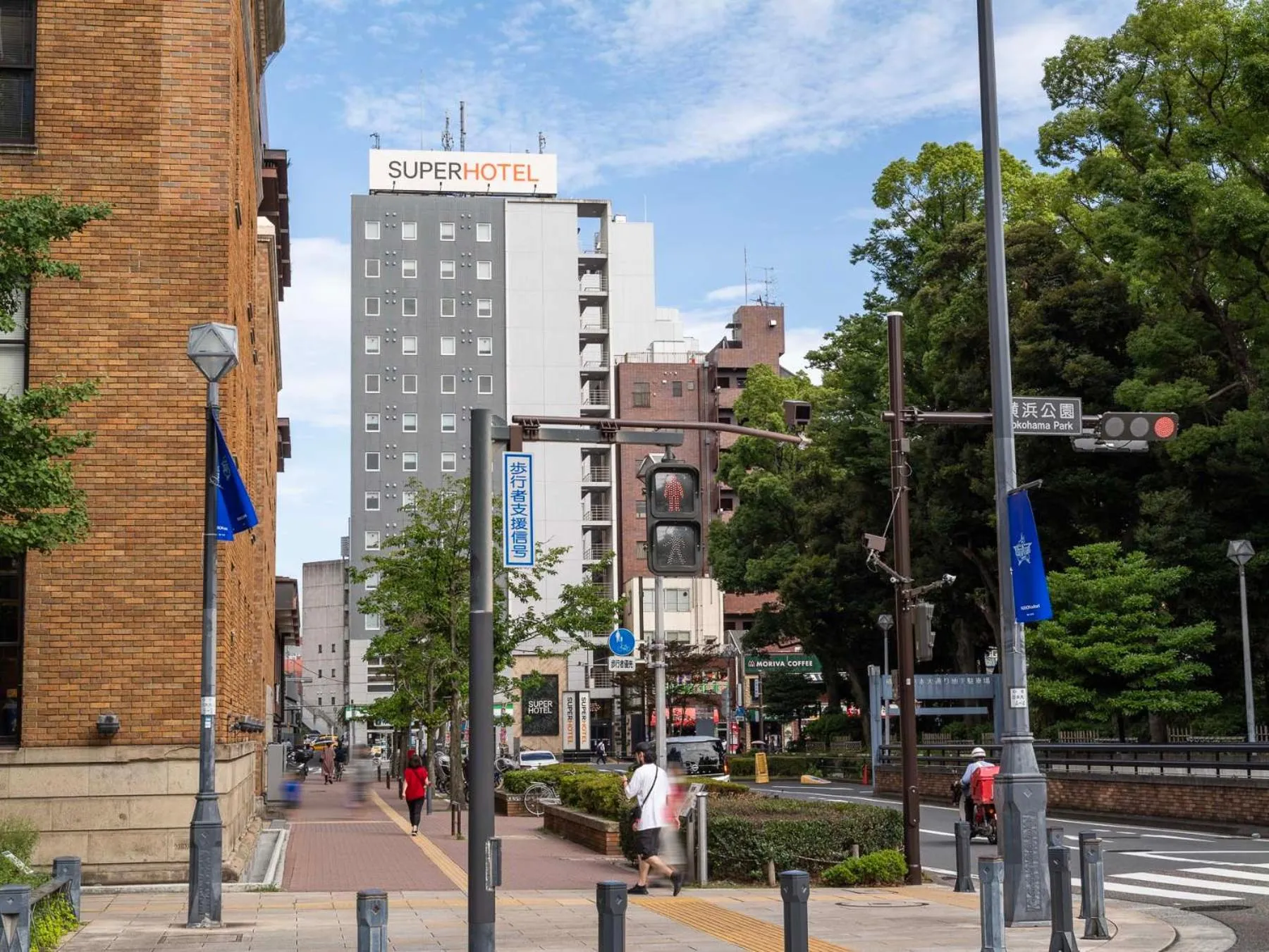 Property building in Super Hotel Yokohama Kannai