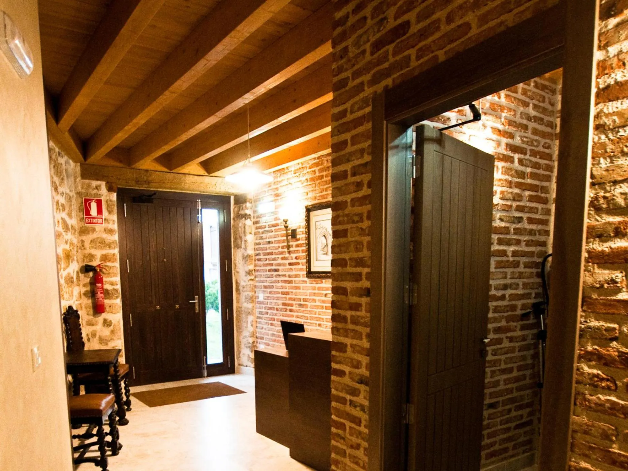 Lobby or reception in La Casa de Beli