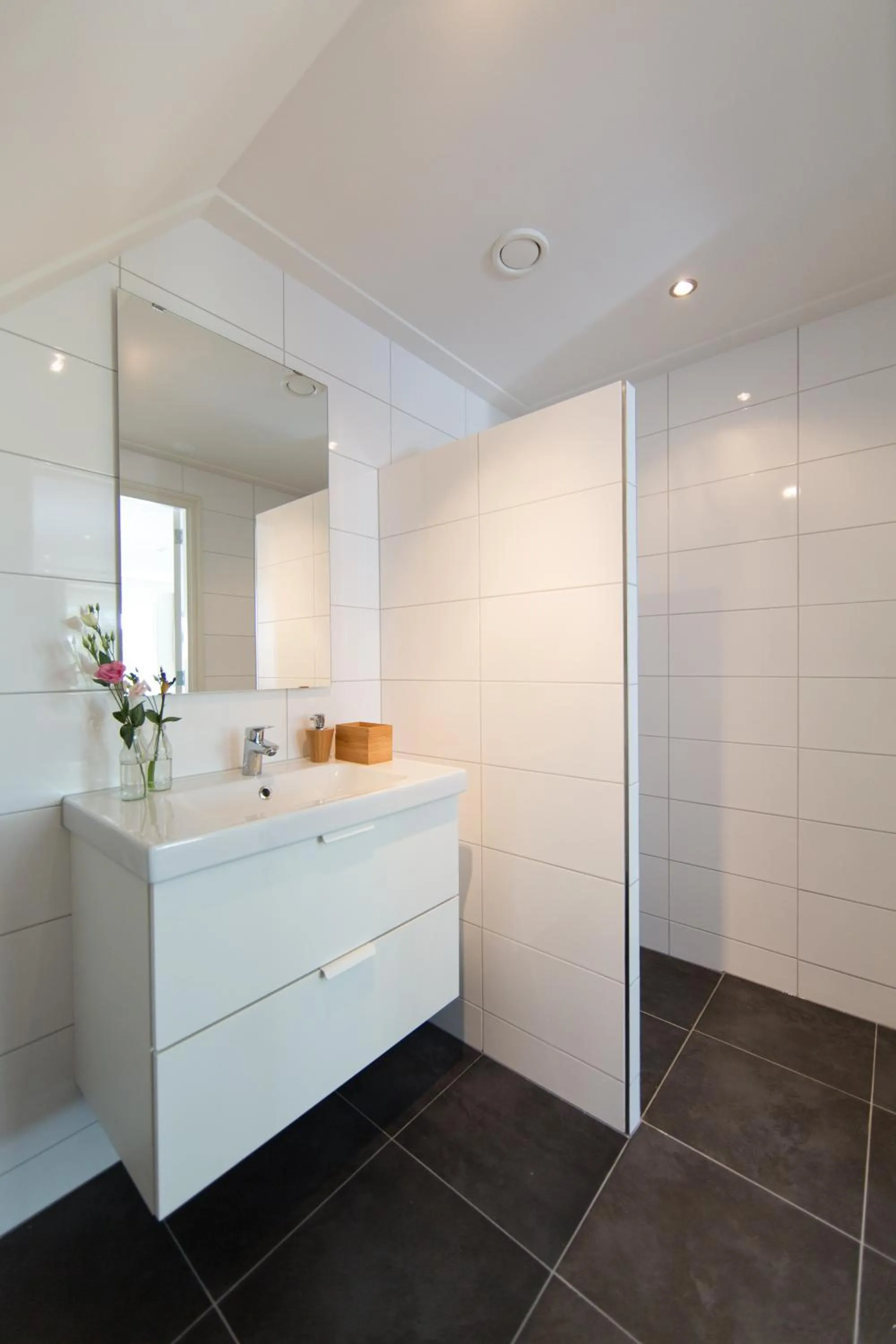 Shower in B&B De Beiert