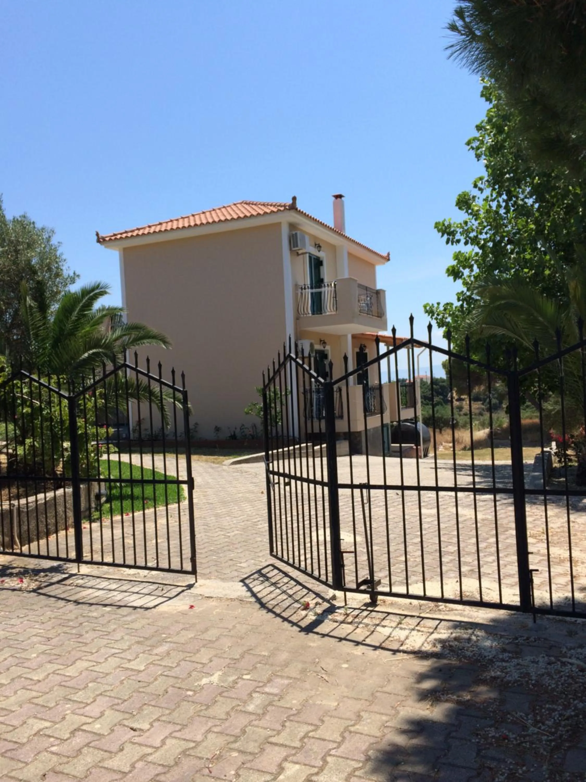 Facade/entrance in Koukounaries Studios