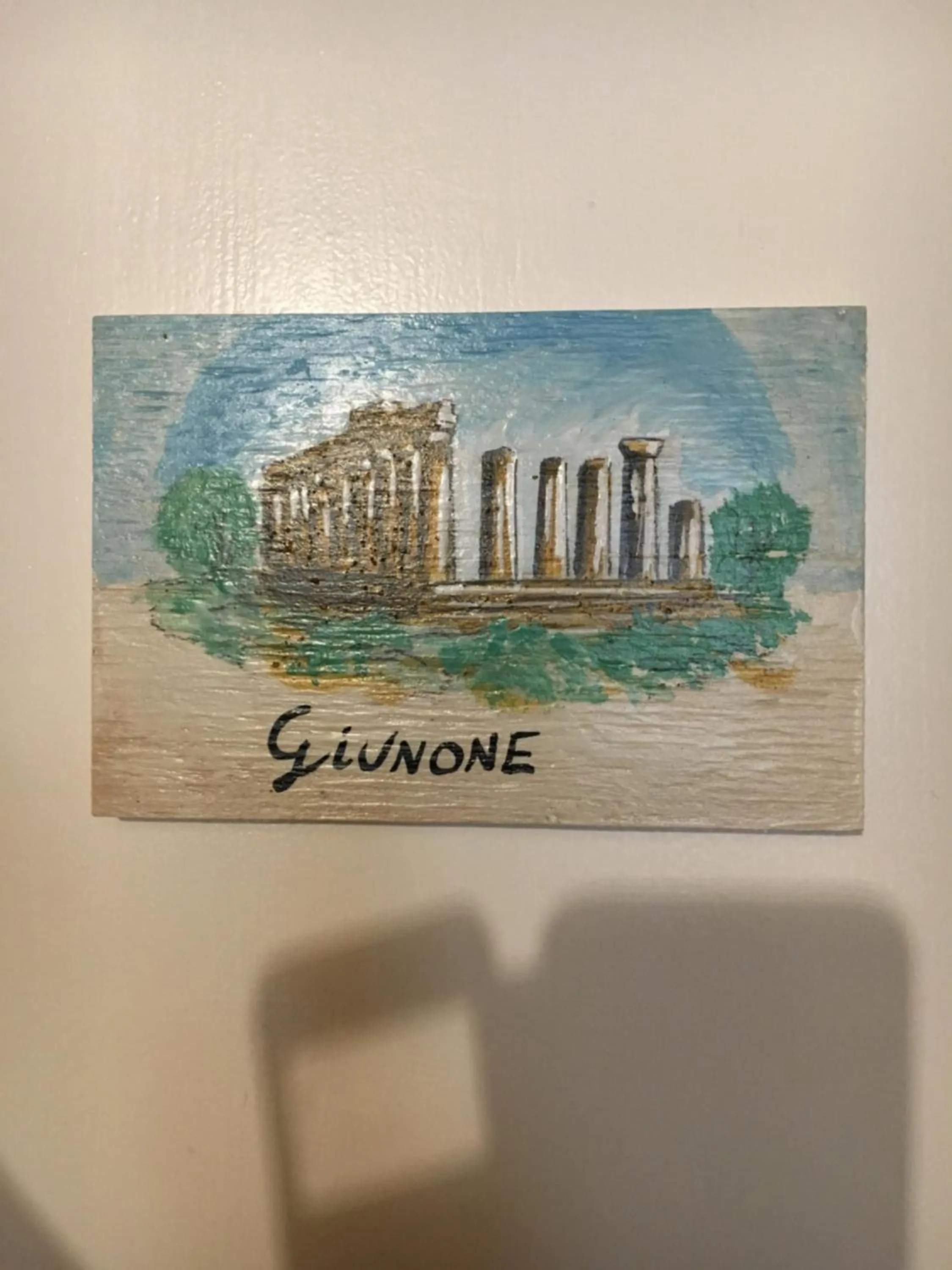 Decorative detail in La Città degli Dei