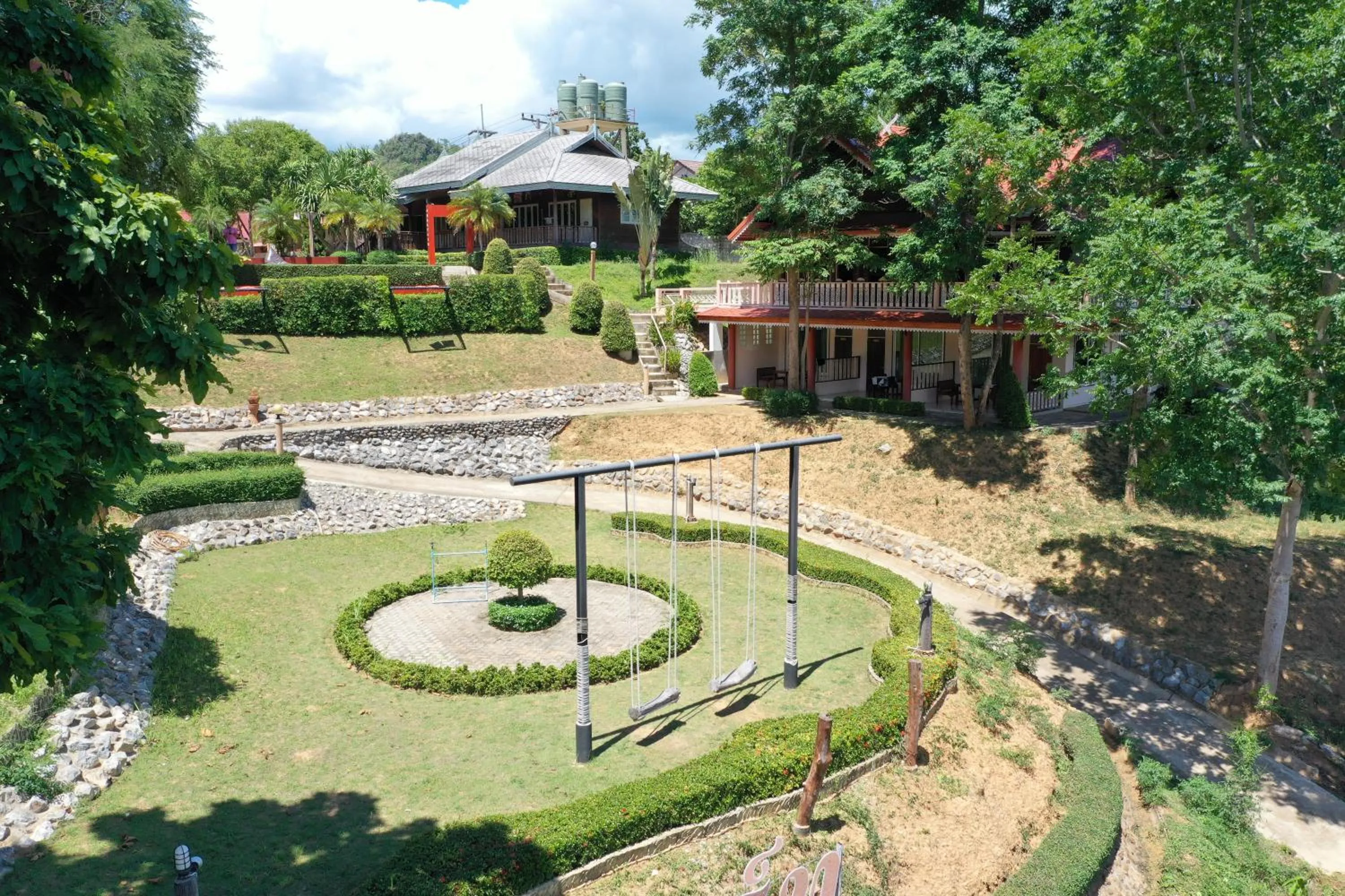 Natural landscape in Baanpufa Resort