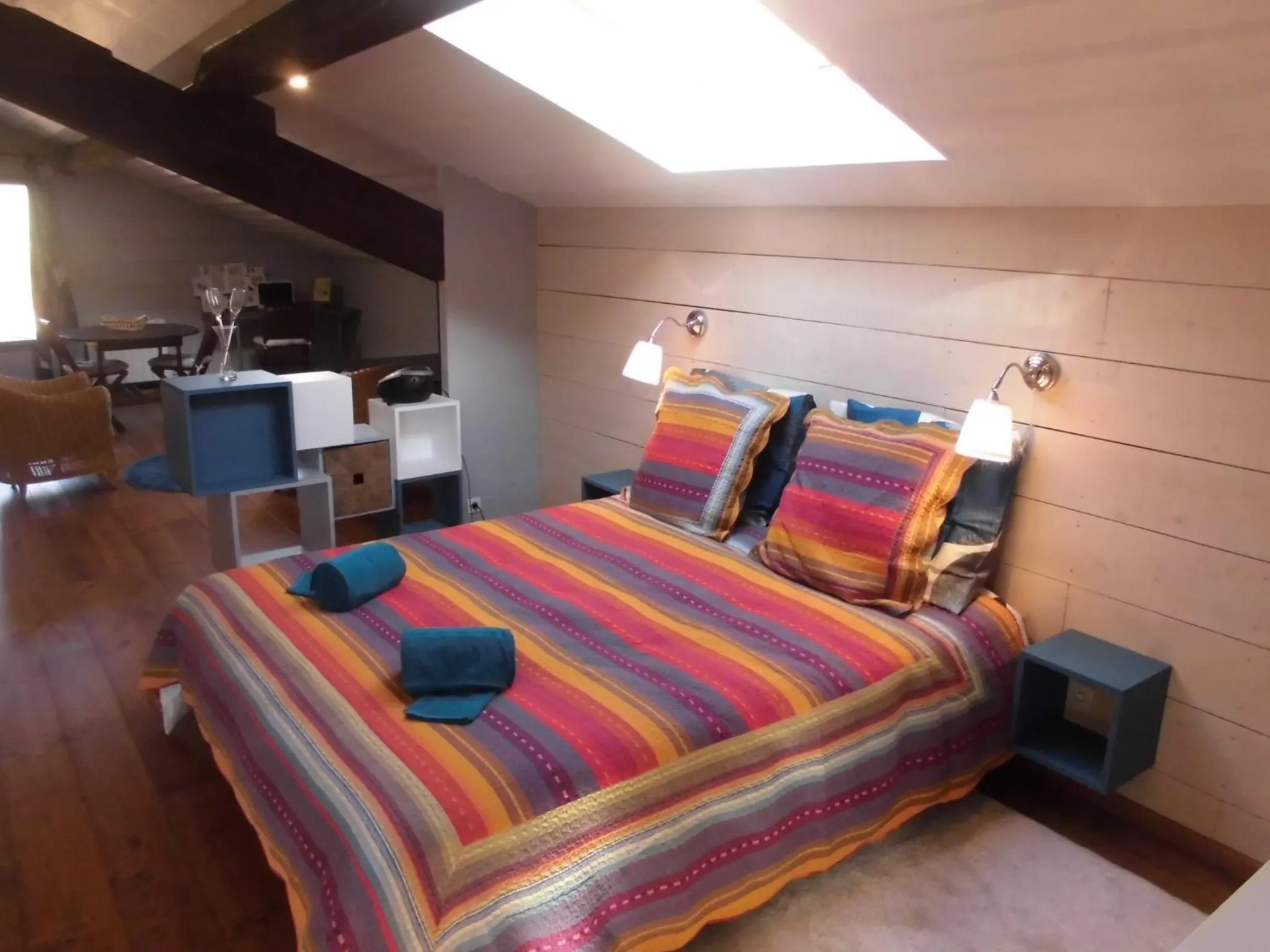 Bedroom, Bed in La Sauvanière