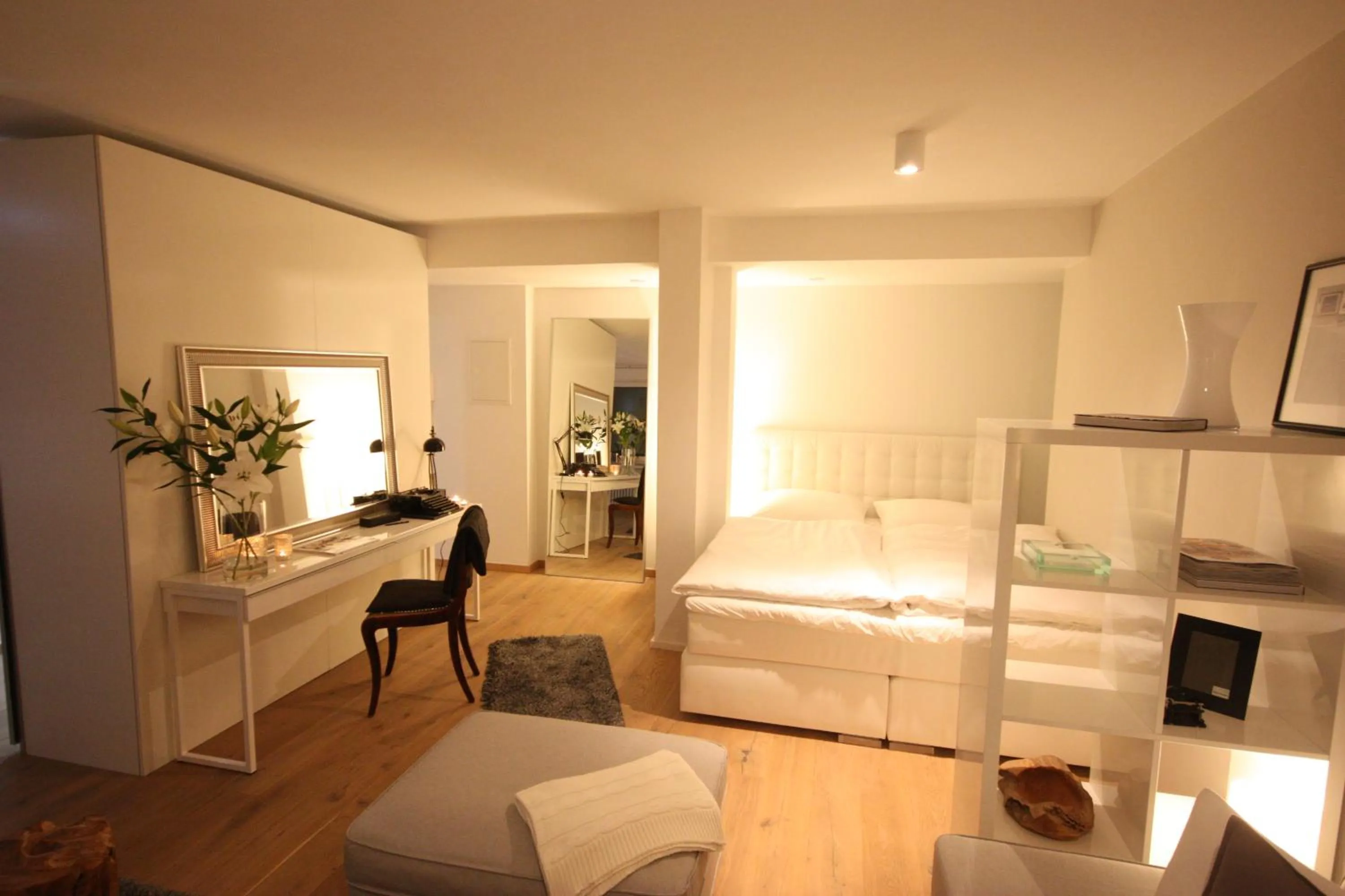 Living room, Bed in Dorya am Ring