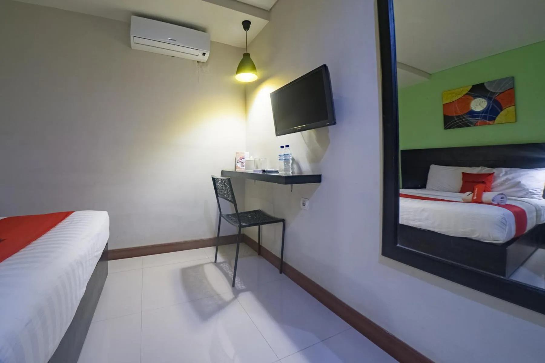 Bedroom, Bed in Budget Hotel Ambon