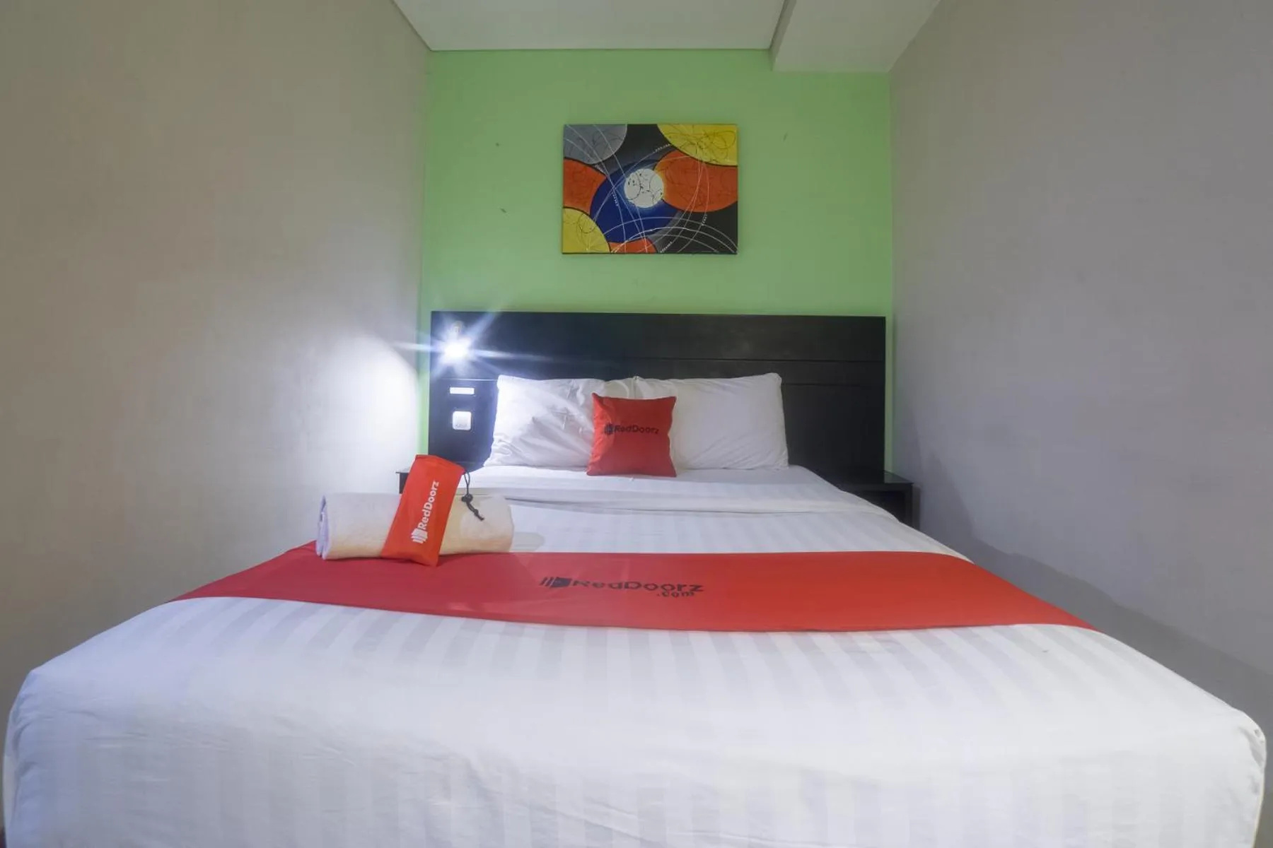 Bed in Budget Hotel Ambon