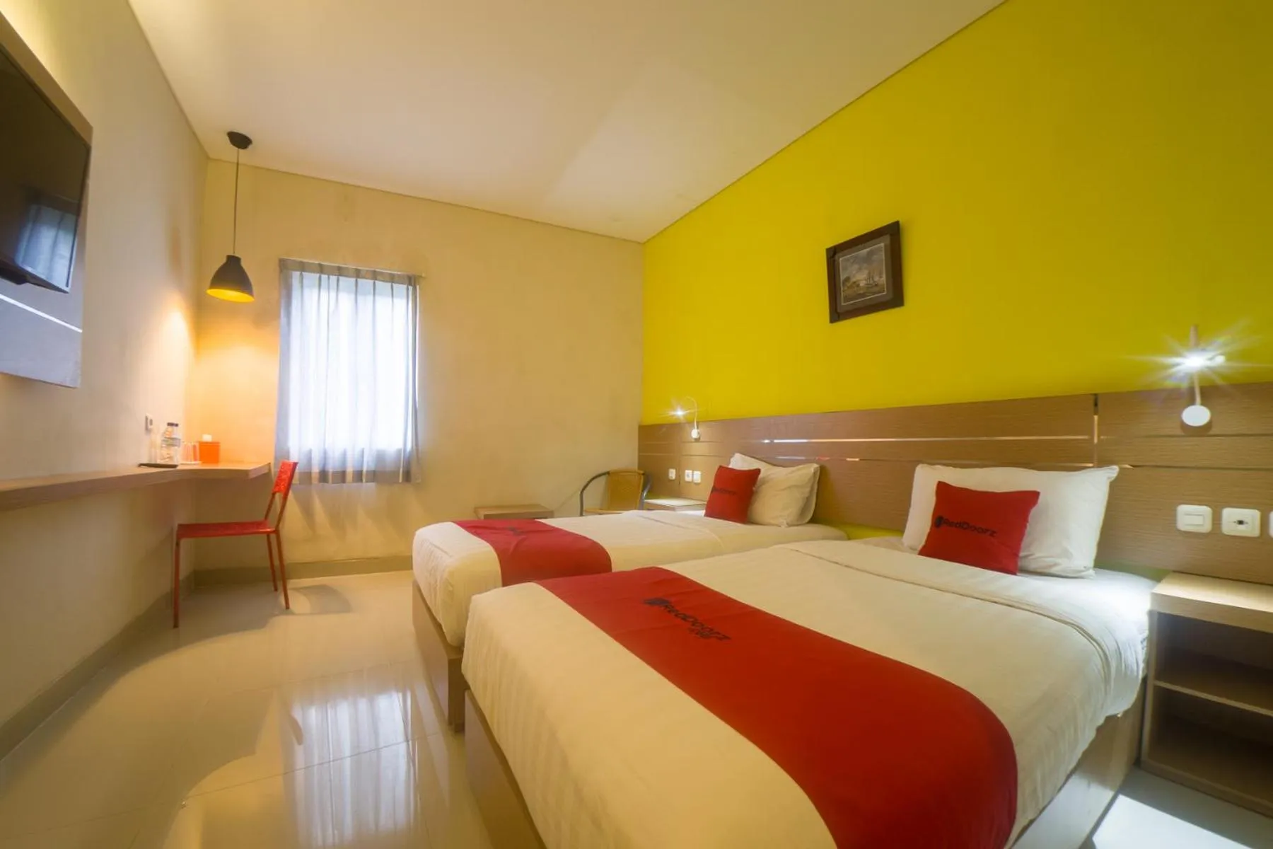 Bedroom, Bed in Budget Hotel Ambon
