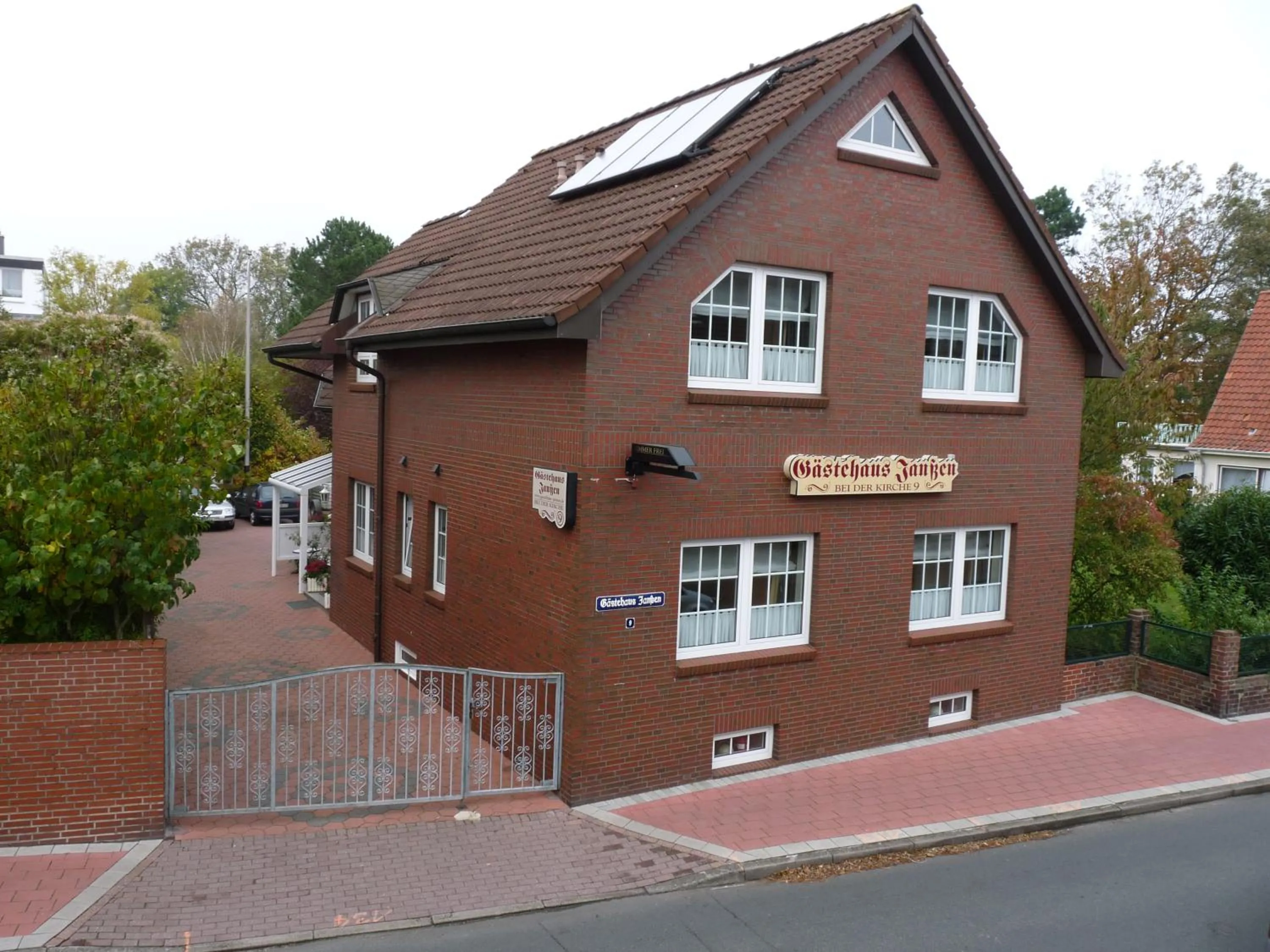 Property building in Gästehaus Janßen