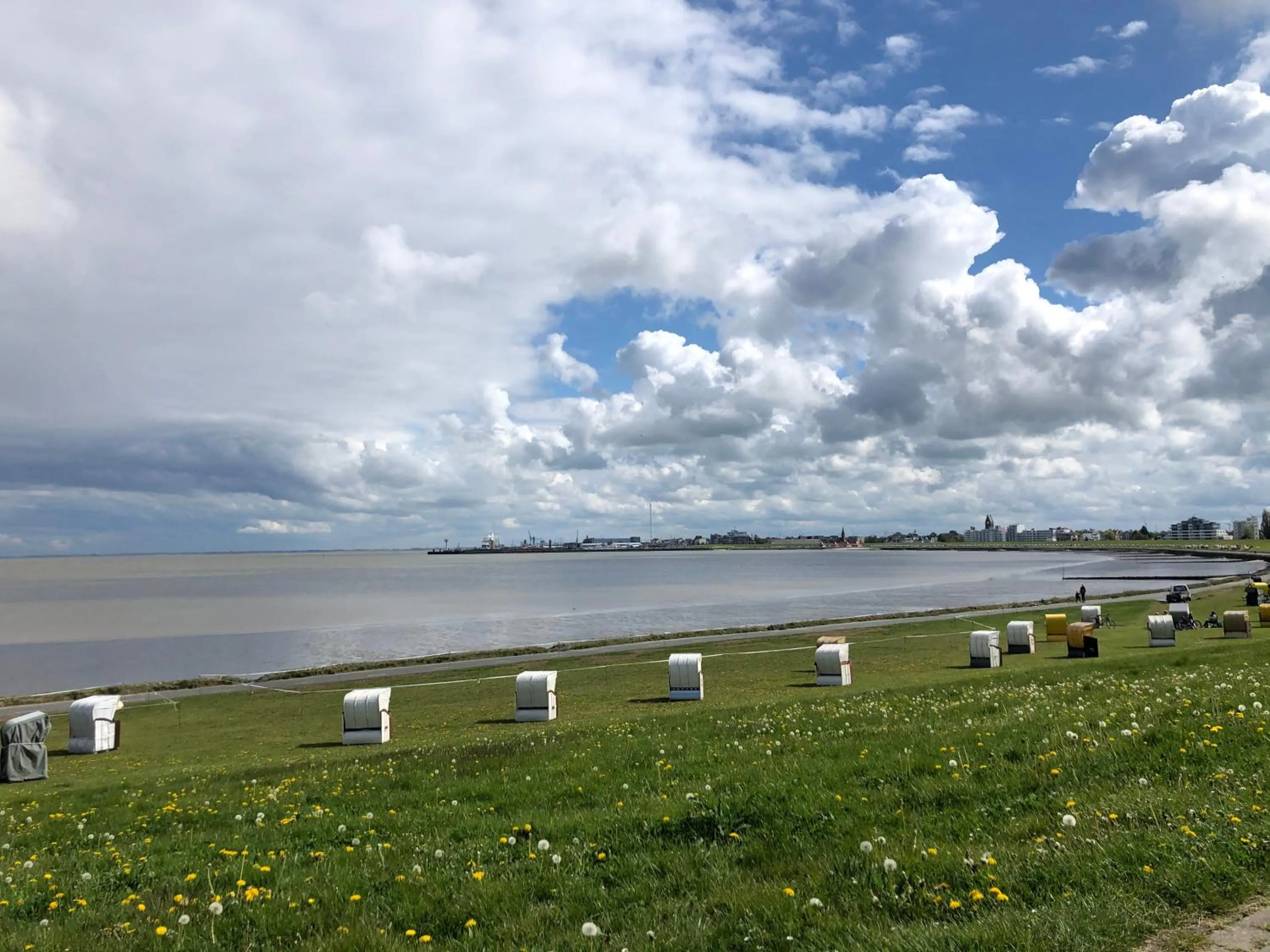 Beach in Gästehaus Janßen