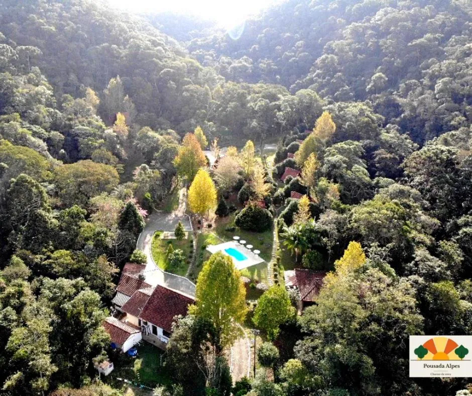 Bird's eye view in Pousada Alpes
