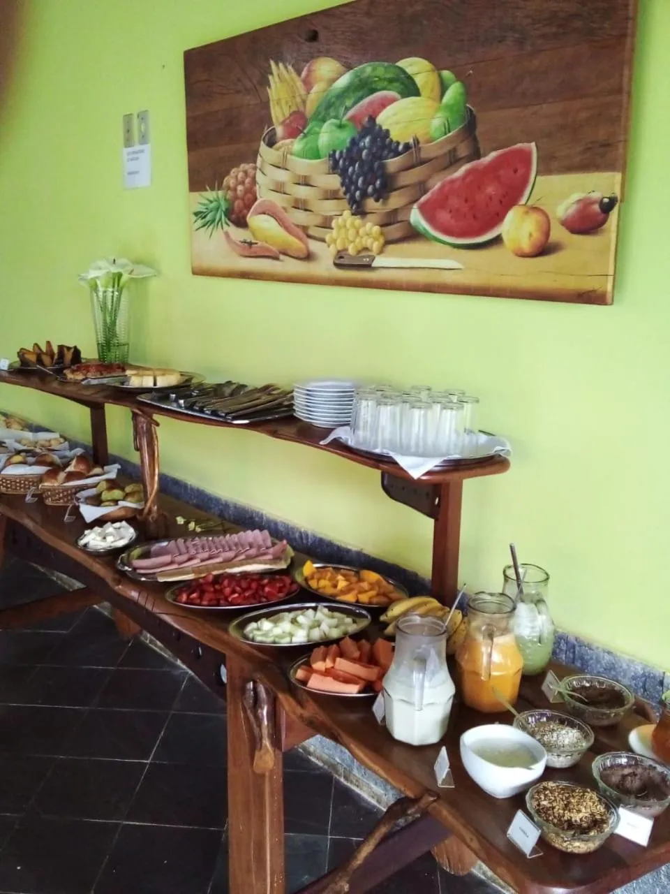 Food close-up in Pousada Alpes