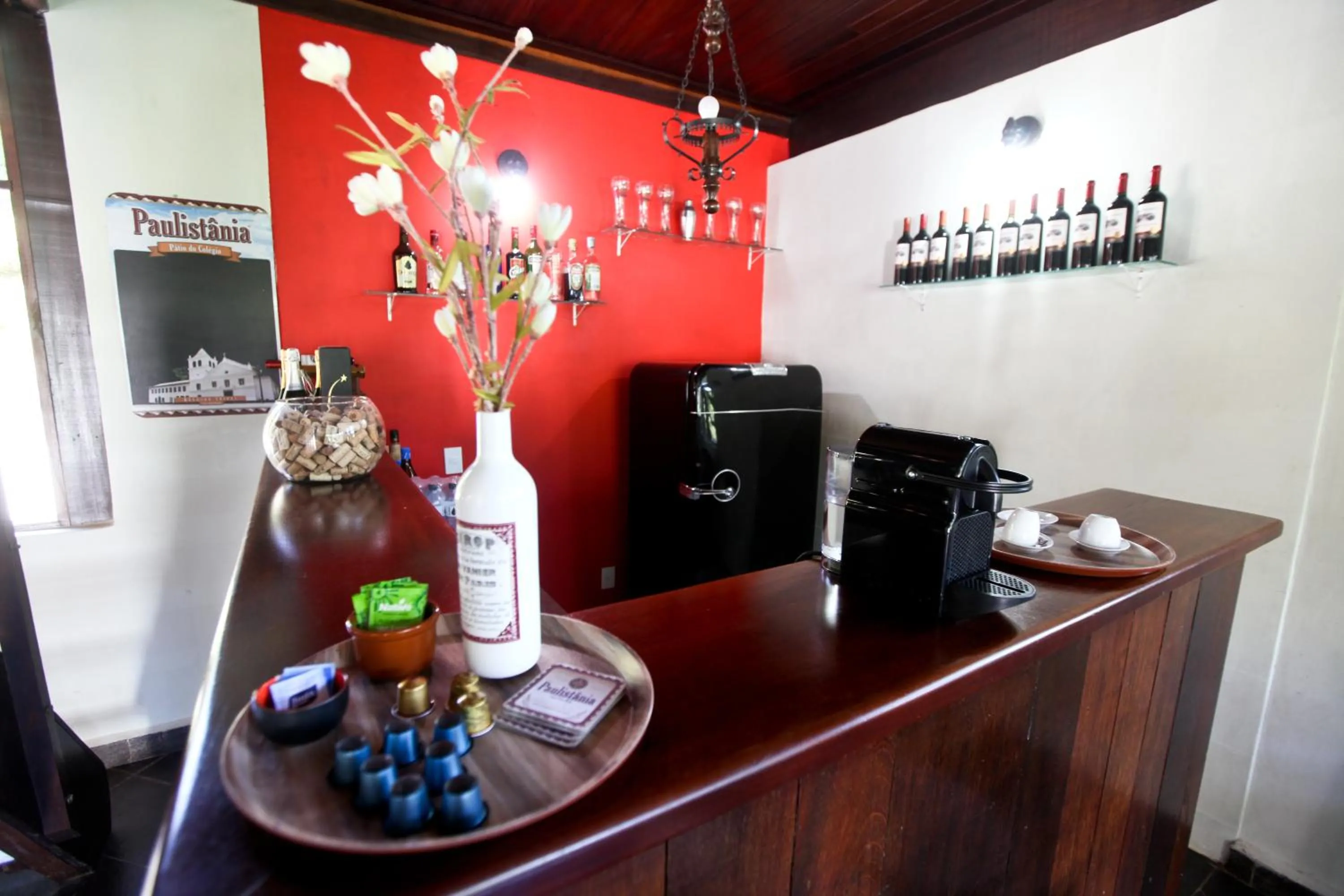 Lobby or reception in Pousada Alpes