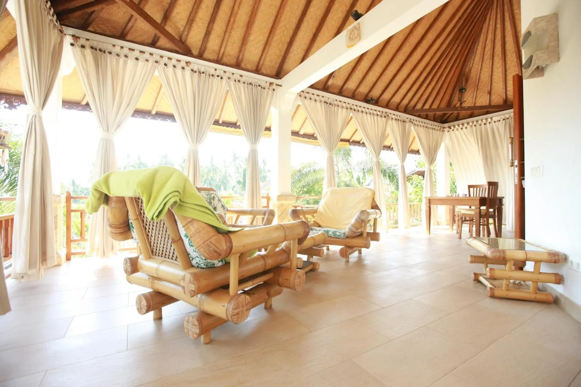 Balcony/Terrace in Villa Jakaranda and Villa Marakuya