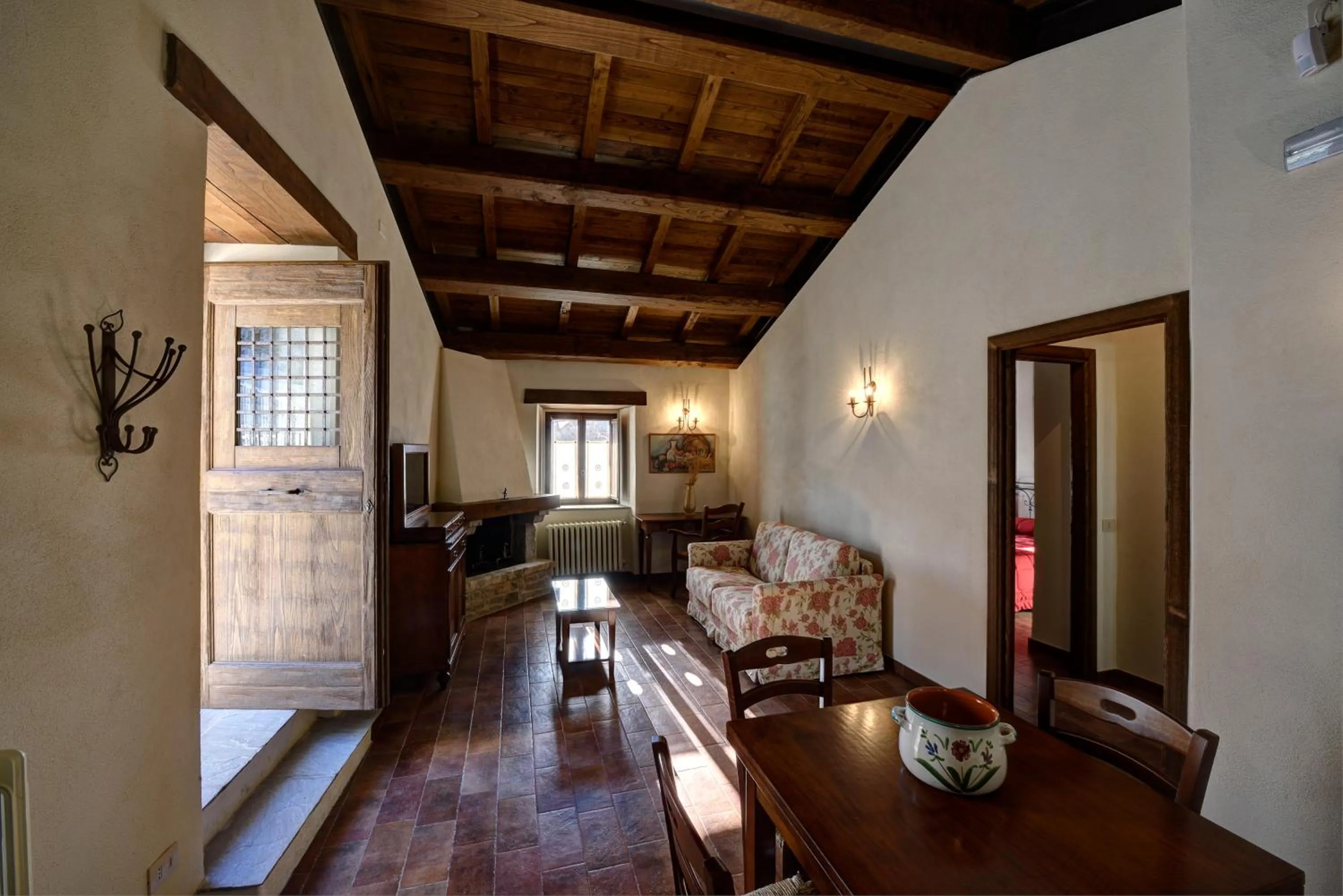 Living room in Borgotufi Albergo Diffuso