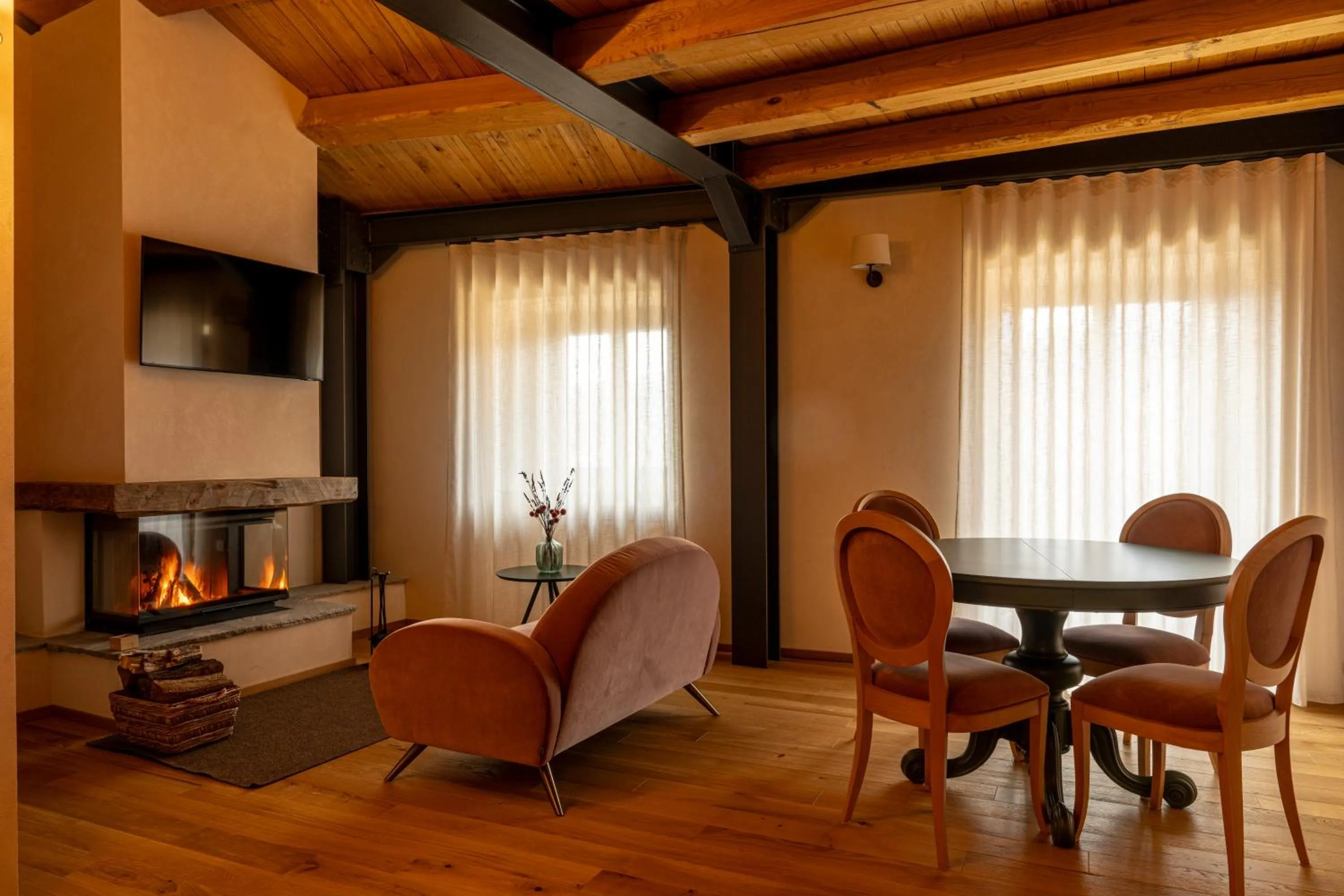 Living room in Borgotufi Albergo Diffuso