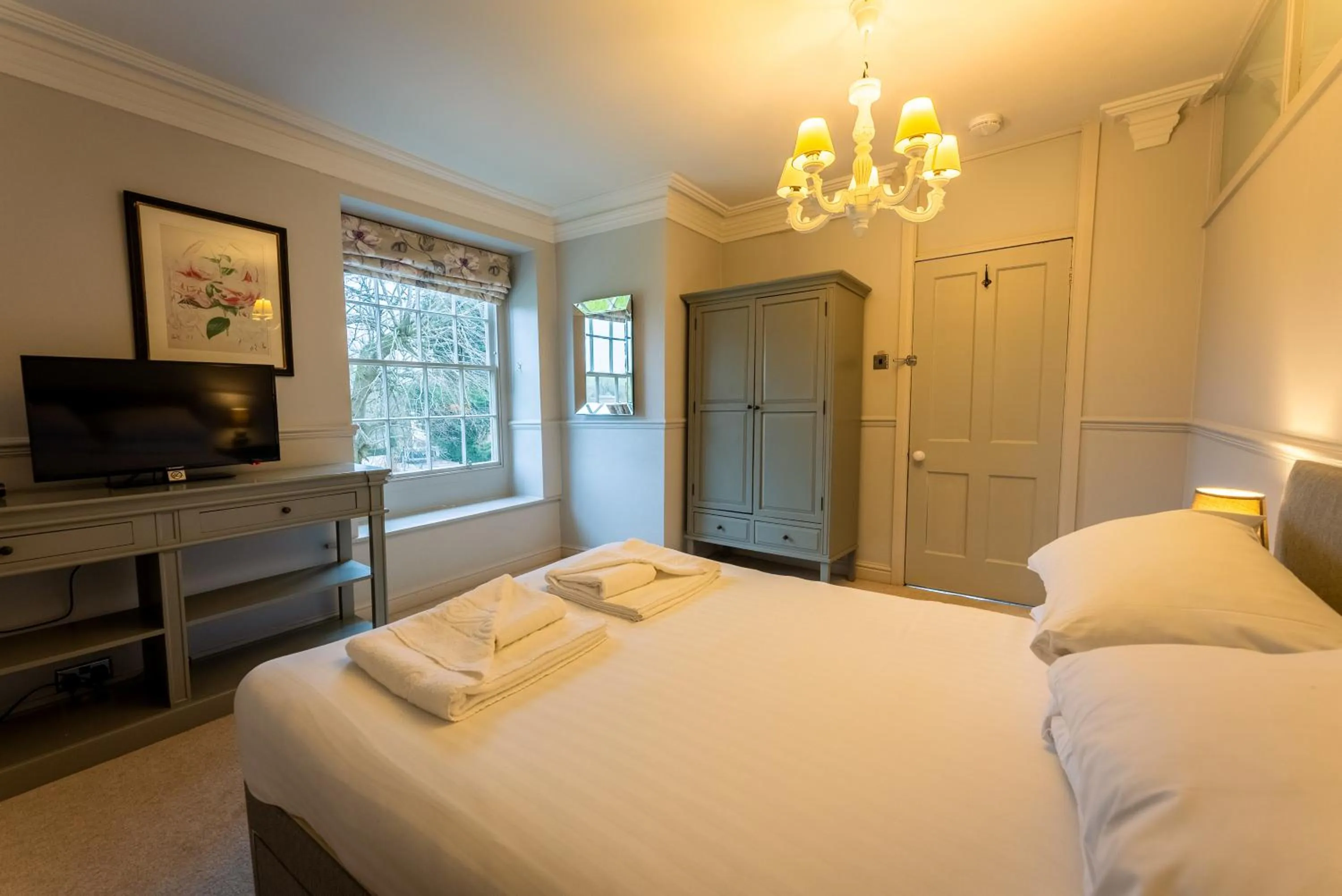 Bed in Oakerthorpe Holiday Village