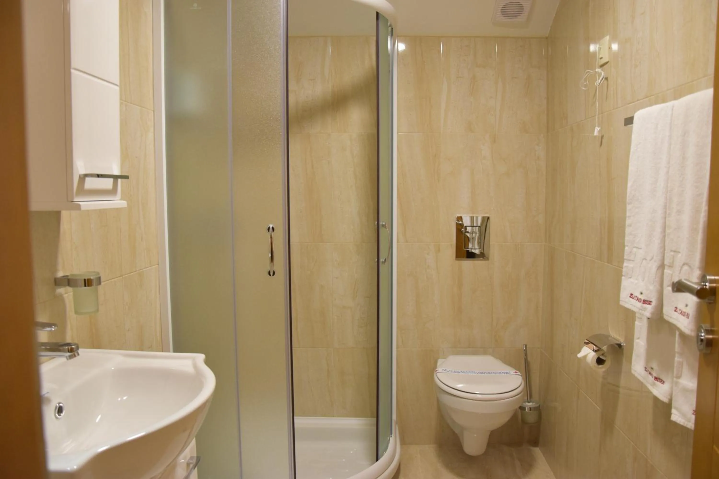 Bathroom in IN Hotel Zlatar ex Zlatarski Biseri