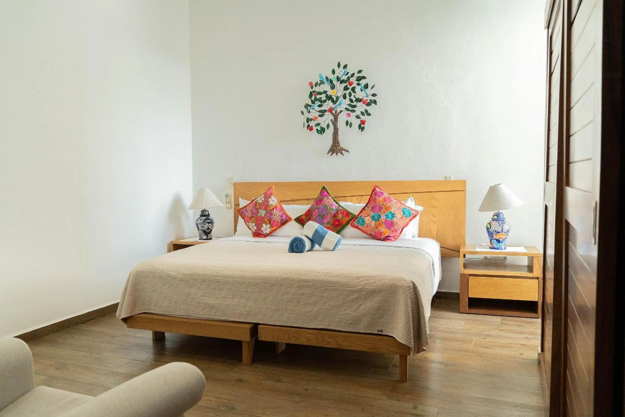 Bed in Refugio del Mar Luxury Hotel Boutique