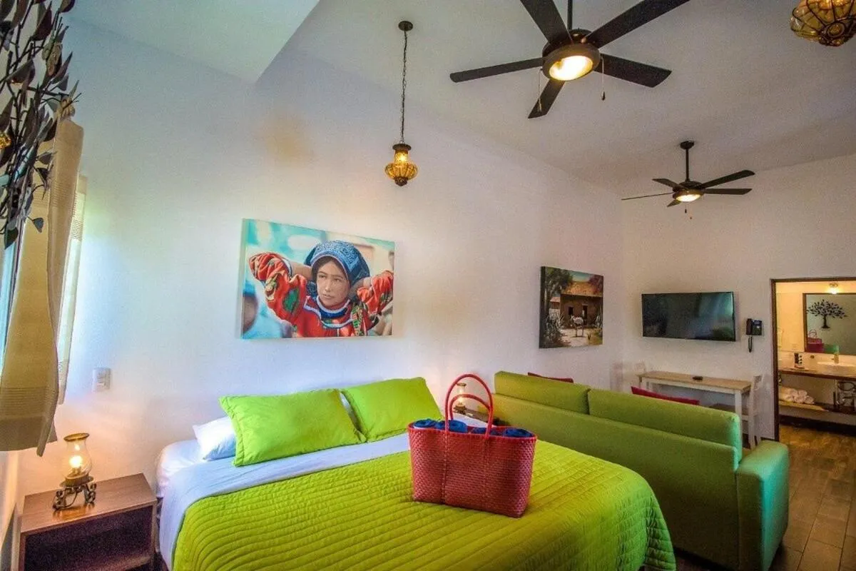 Bed in Refugio del Mar Luxury Hotel Boutique