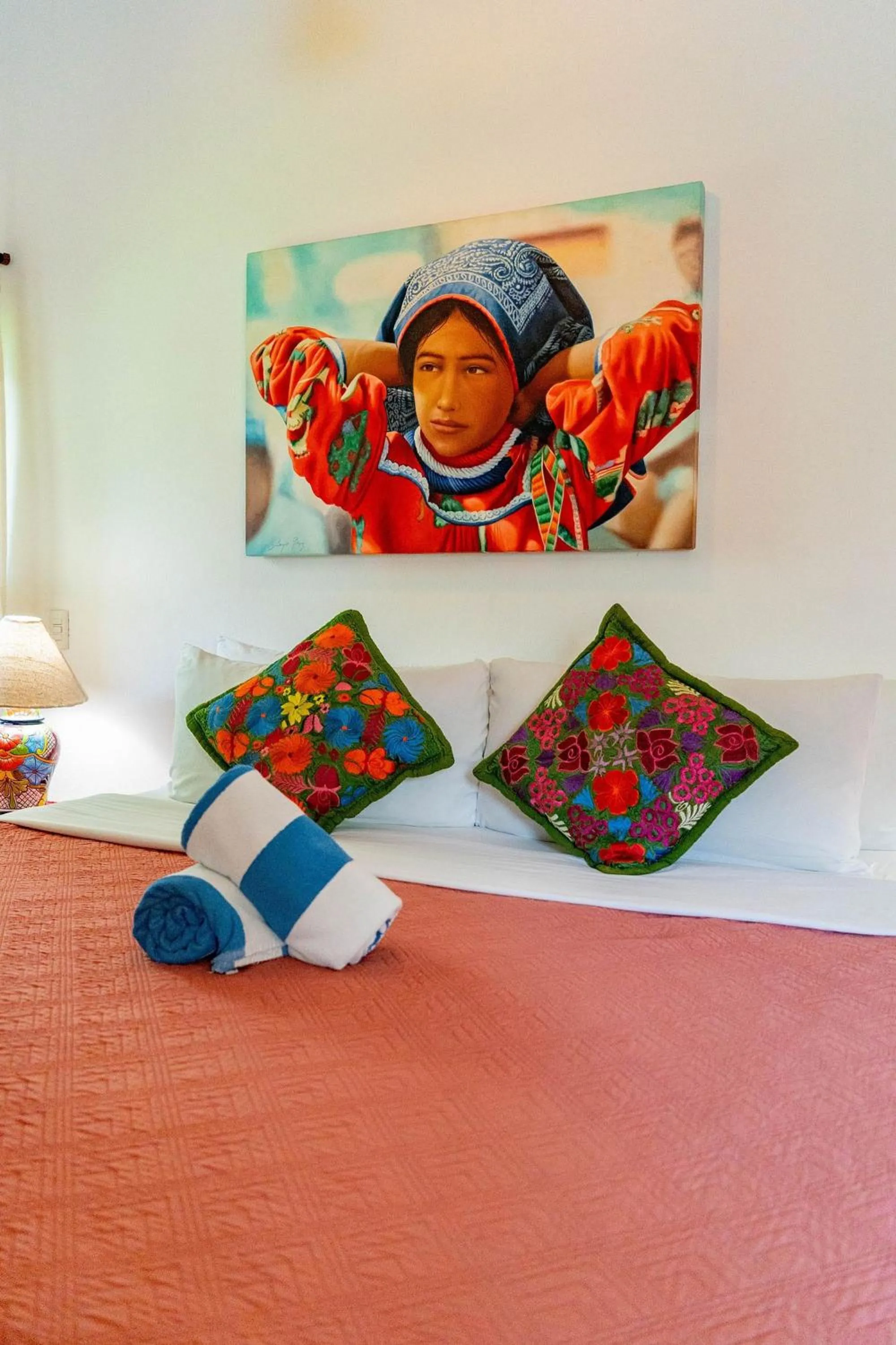 Bed in Refugio del Mar Luxury Hotel Boutique