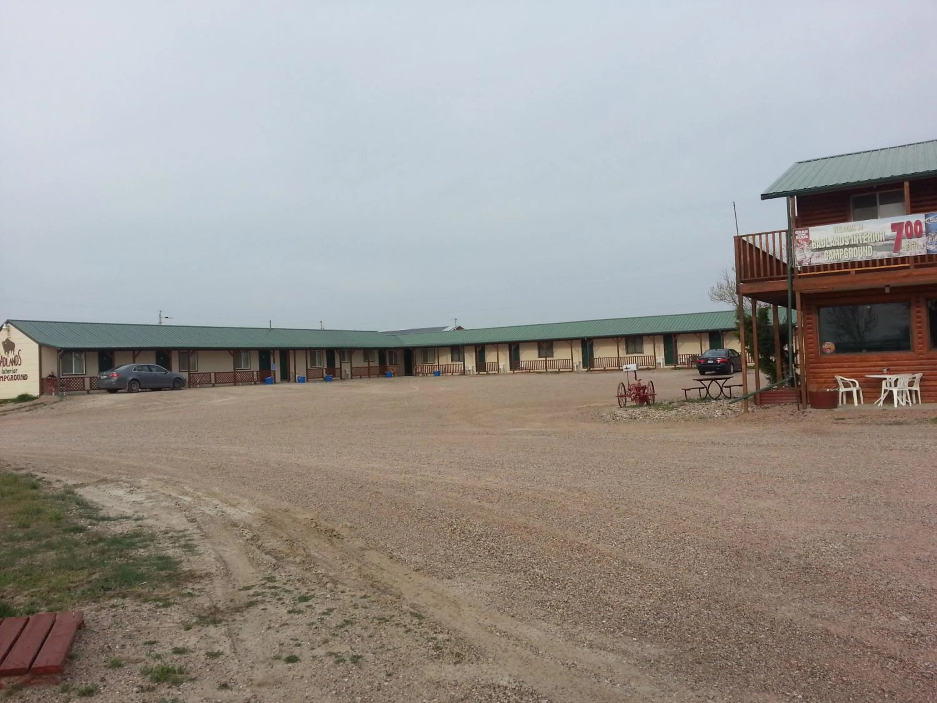 Property building in Badlands Hotel & Campground
