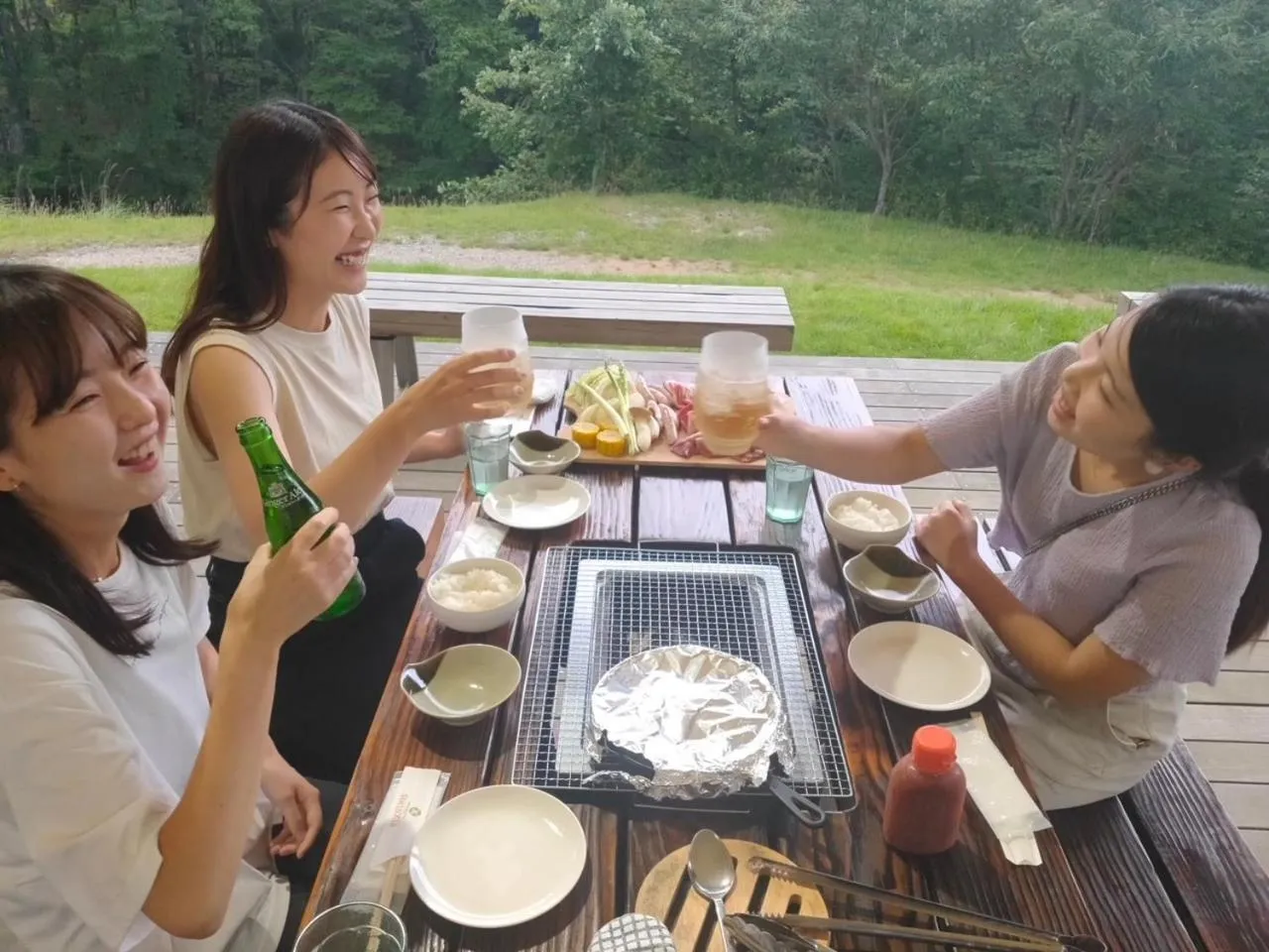 Dinner in Mineyama Kogen Hotel Relaxia