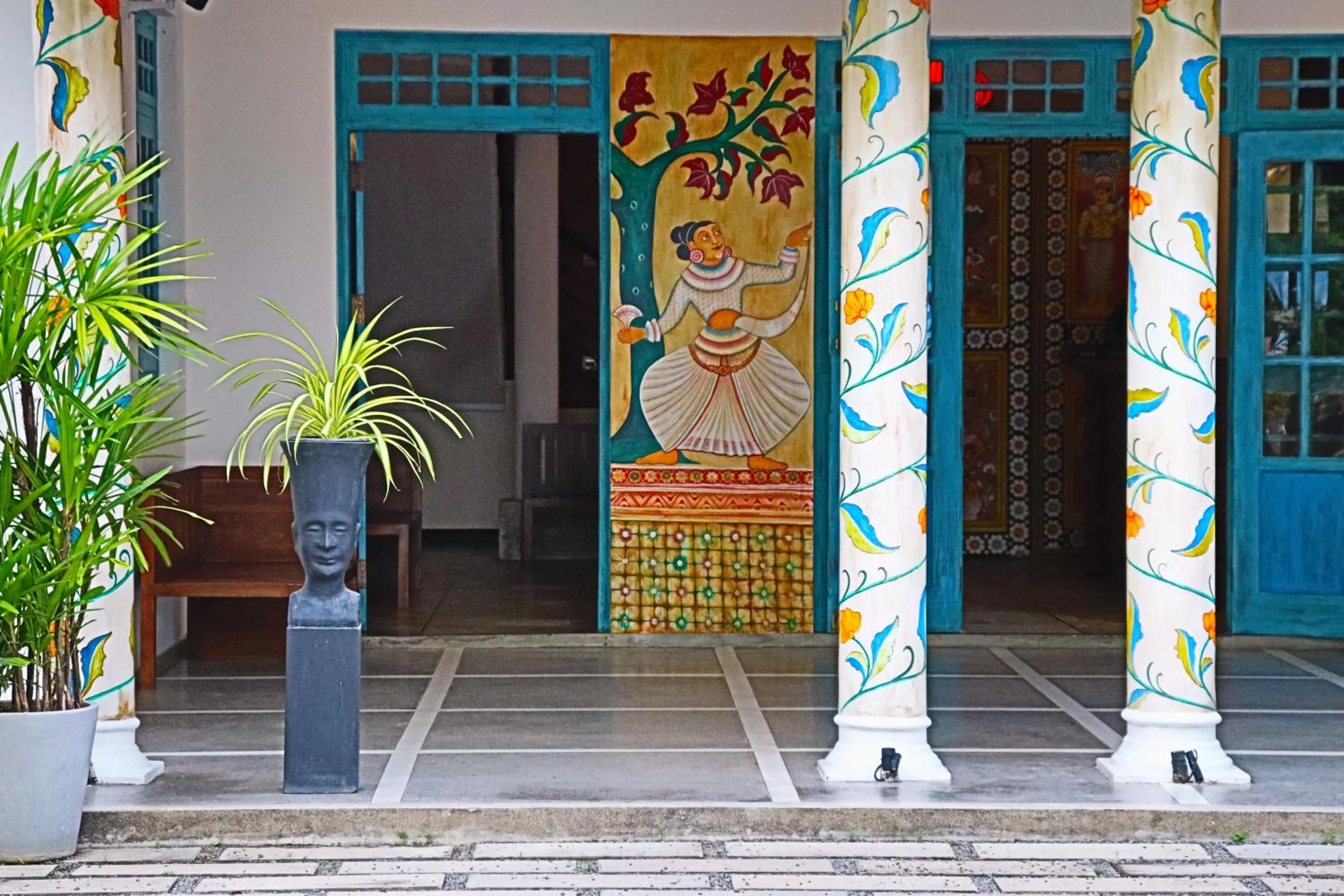 Facade/entrance in Blue Elephant Boutique Hotel