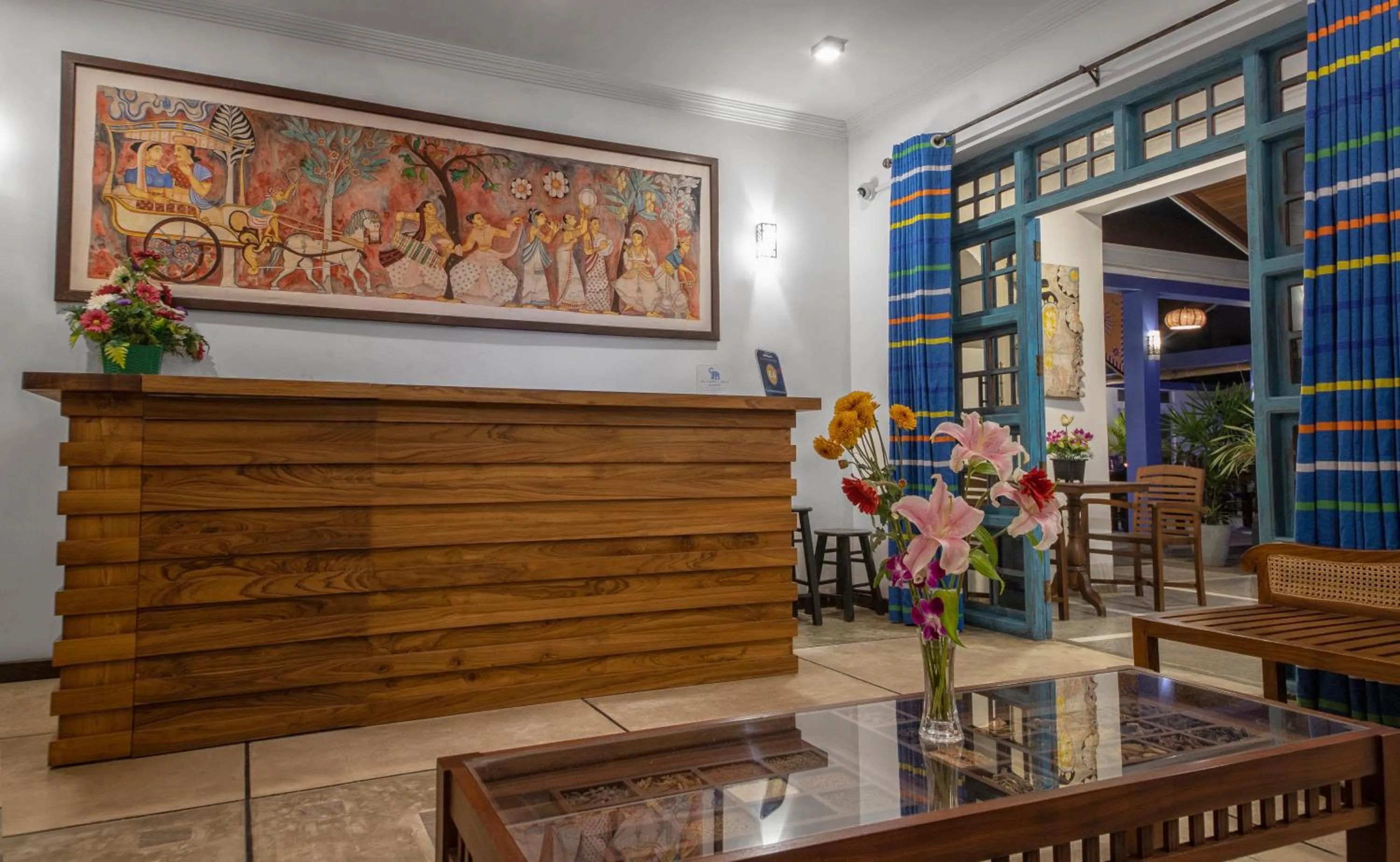 Lobby or reception in Blue Elephant Boutique Hotel