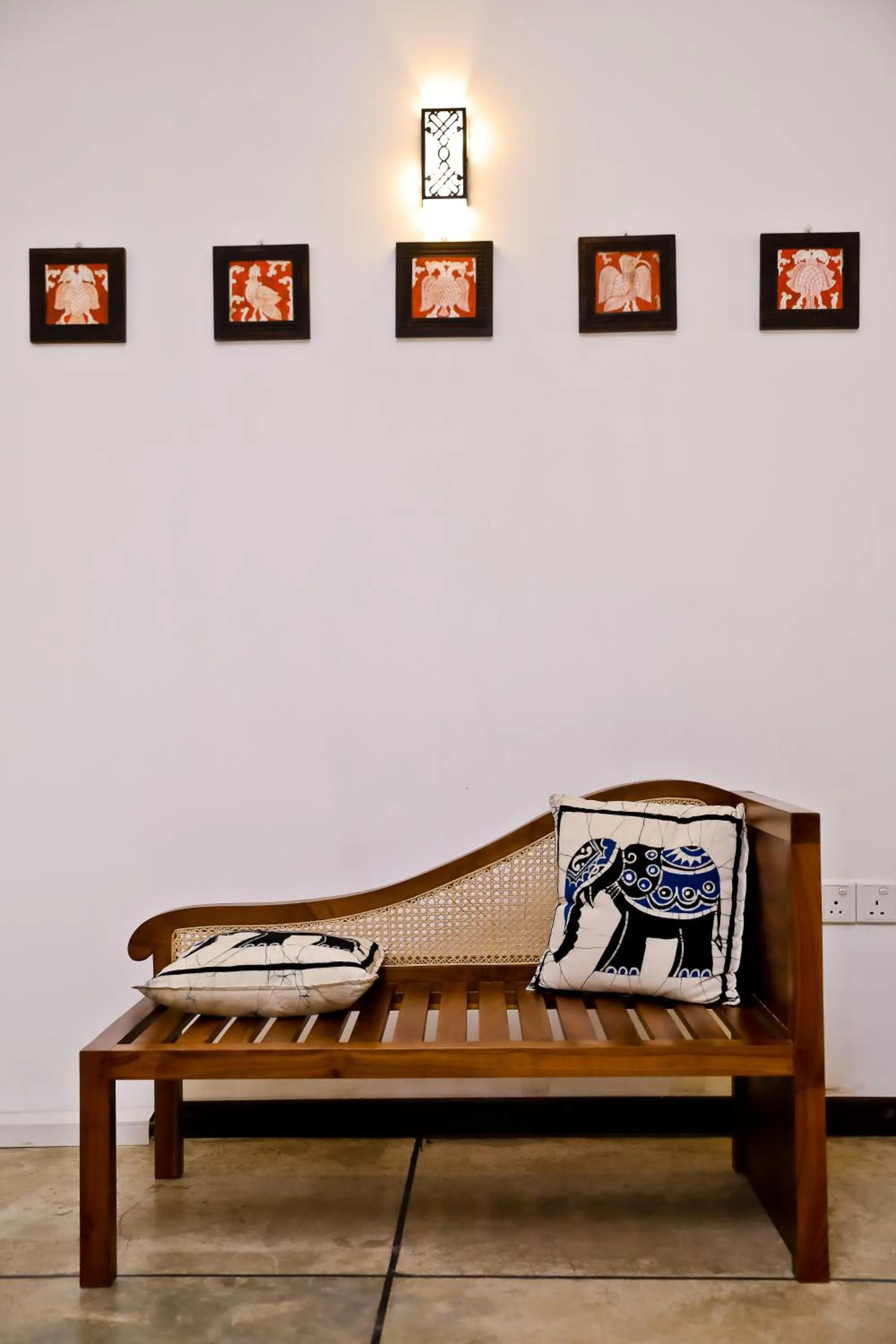 Seating area in Blue Elephant Boutique Hotel