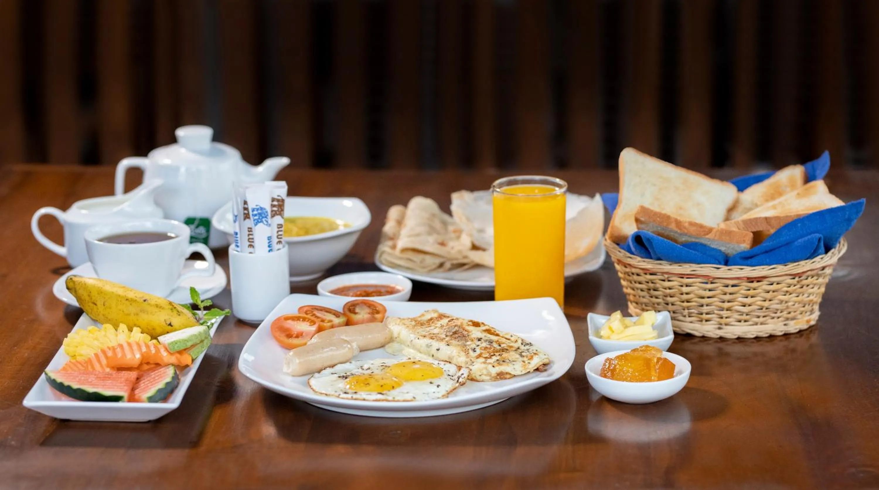 Breakfast in Blue Elephant Boutique Hotel