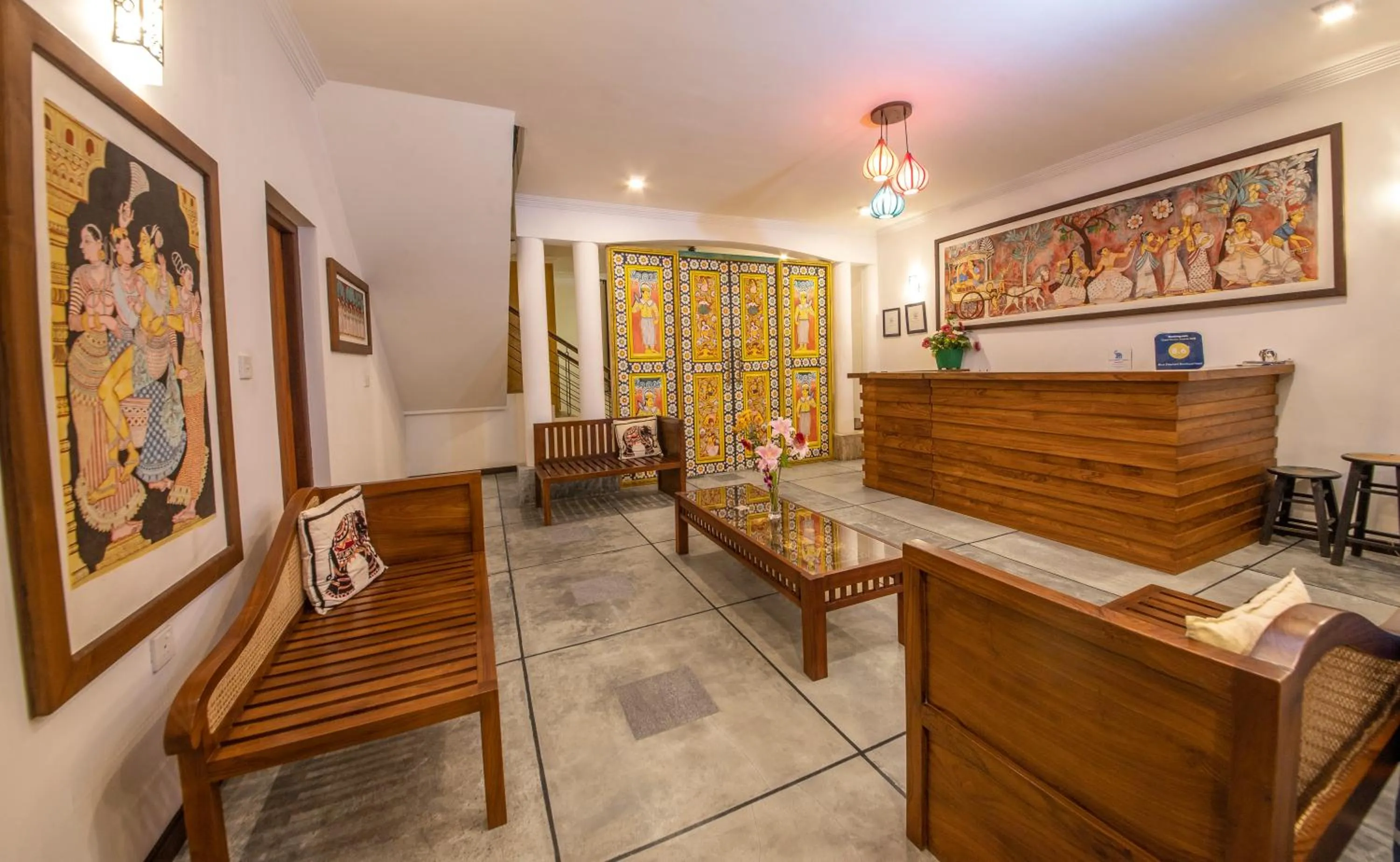 Lobby or reception in Blue Elephant Boutique Hotel